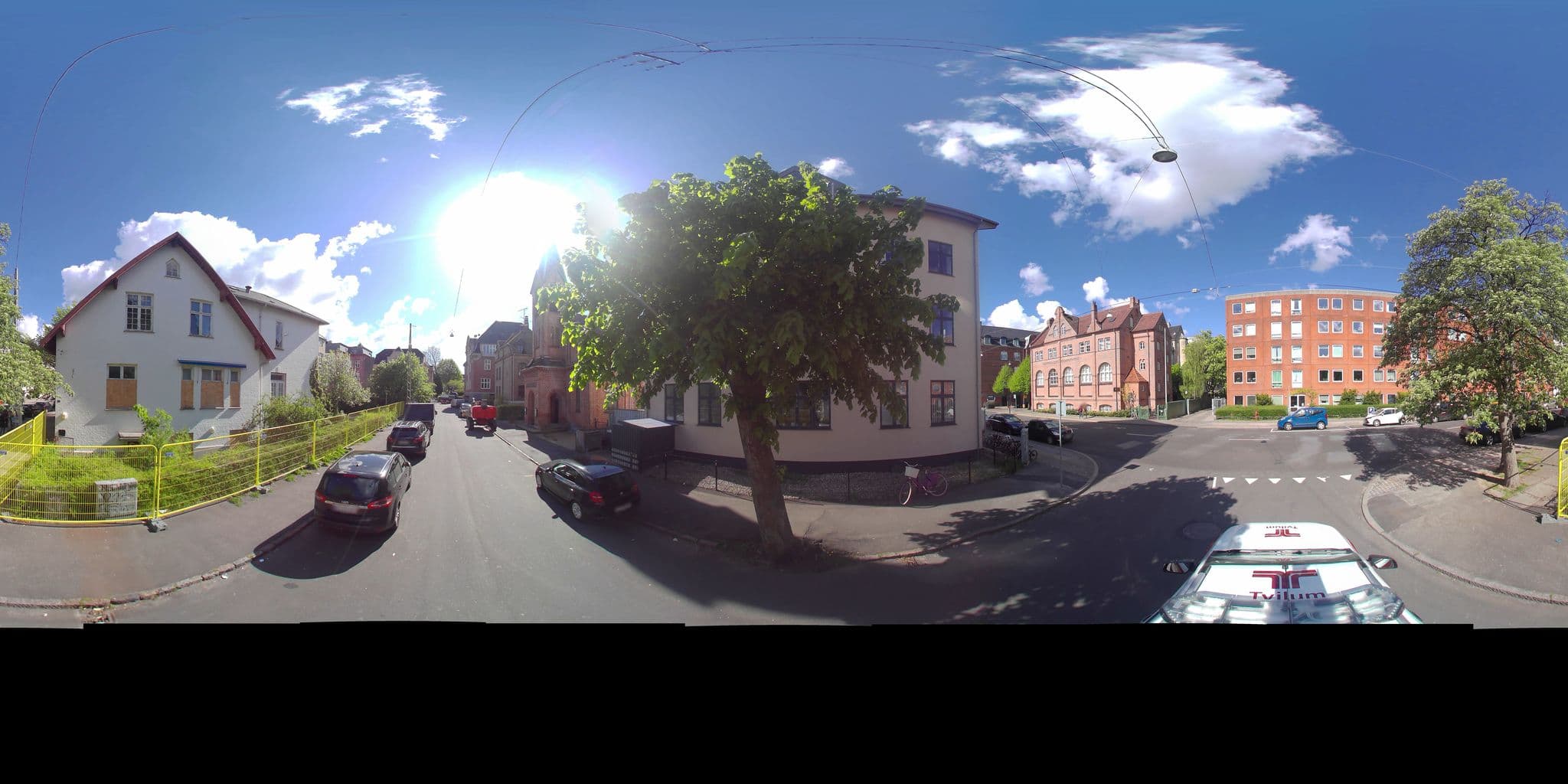 Street view near Crew Quarters, Mikjaer ApS, Copenhagen — © gisfrb (CC BY-SA · Mapillary)