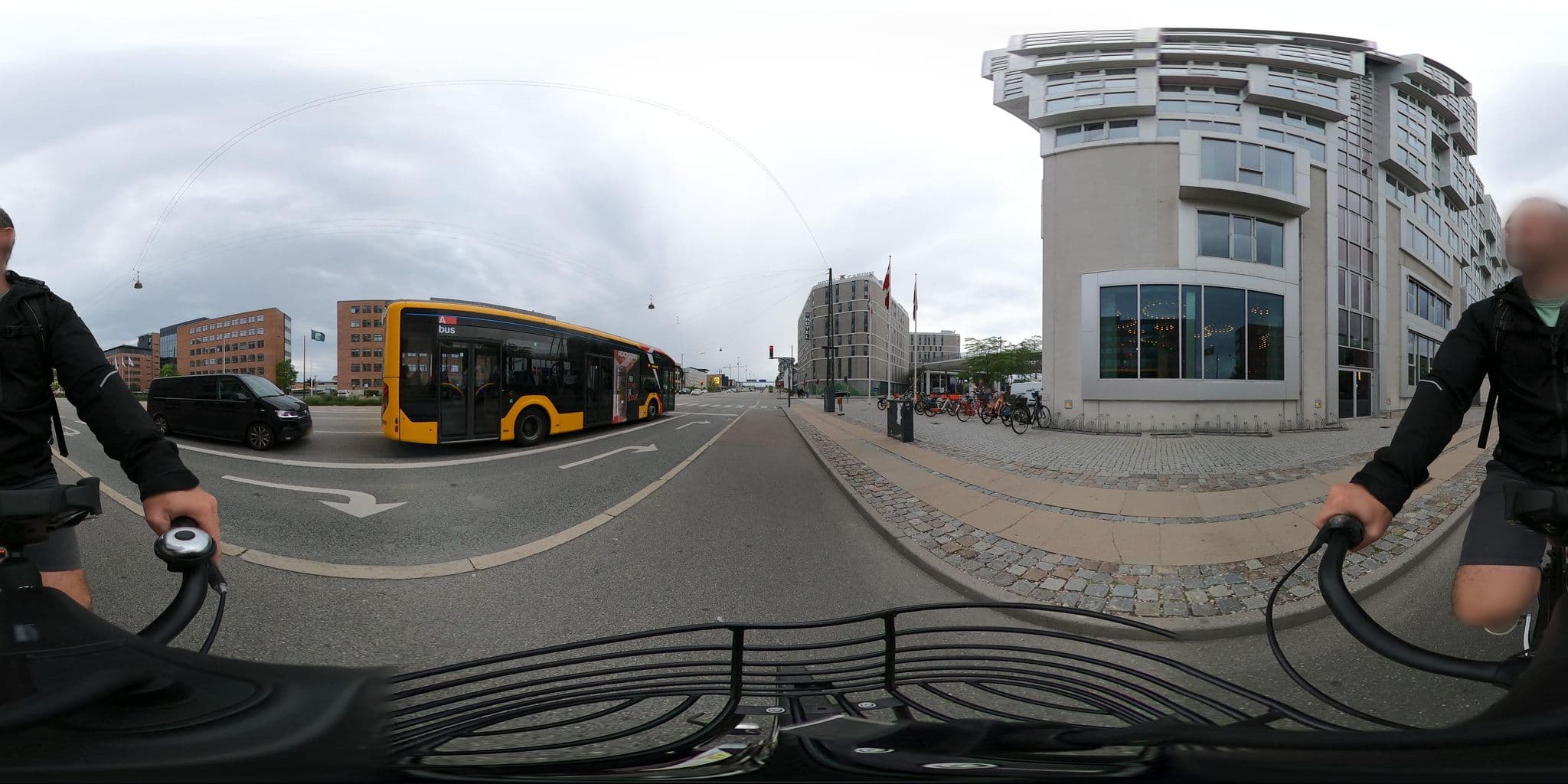 Street view near Tivoli Hotel Swimming Pool, Copenhagen — © pierreserpe (CC BY-SA · Mapillary)