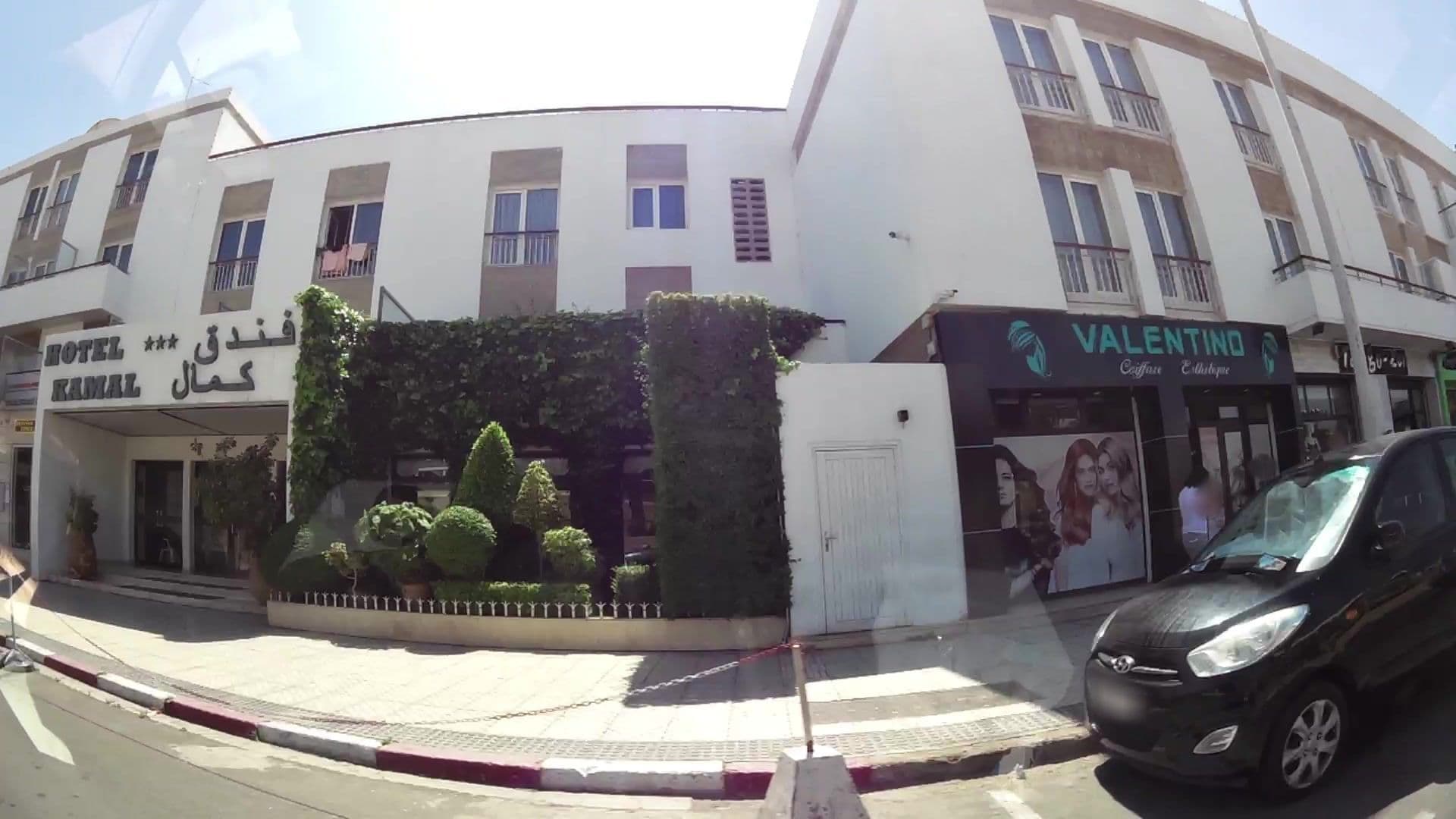 Street view near Hôtel Kamal, Agadir — © kaartcam (CC BY-SA · Mapillary)