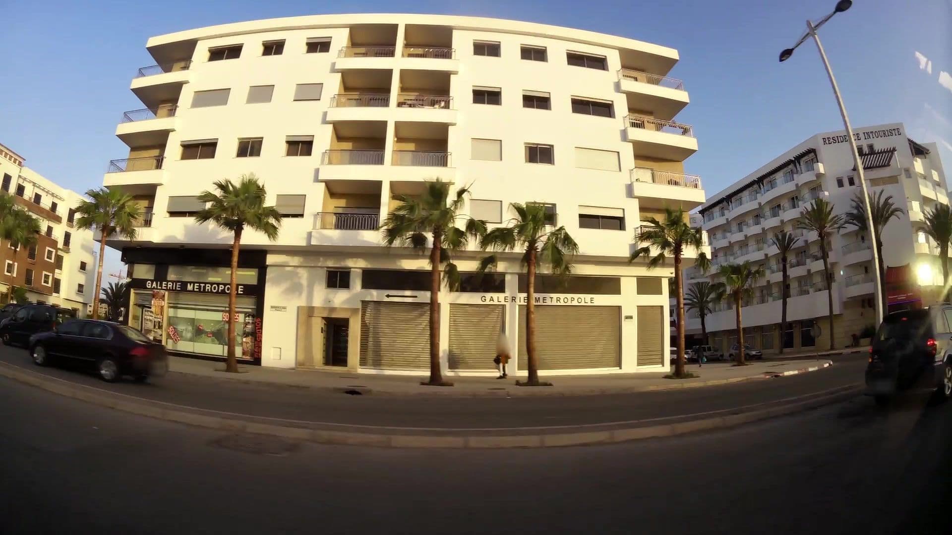 Street view near Intourist Hotel, Agadir — © kaartcam (CC BY-SA · Mapillary)