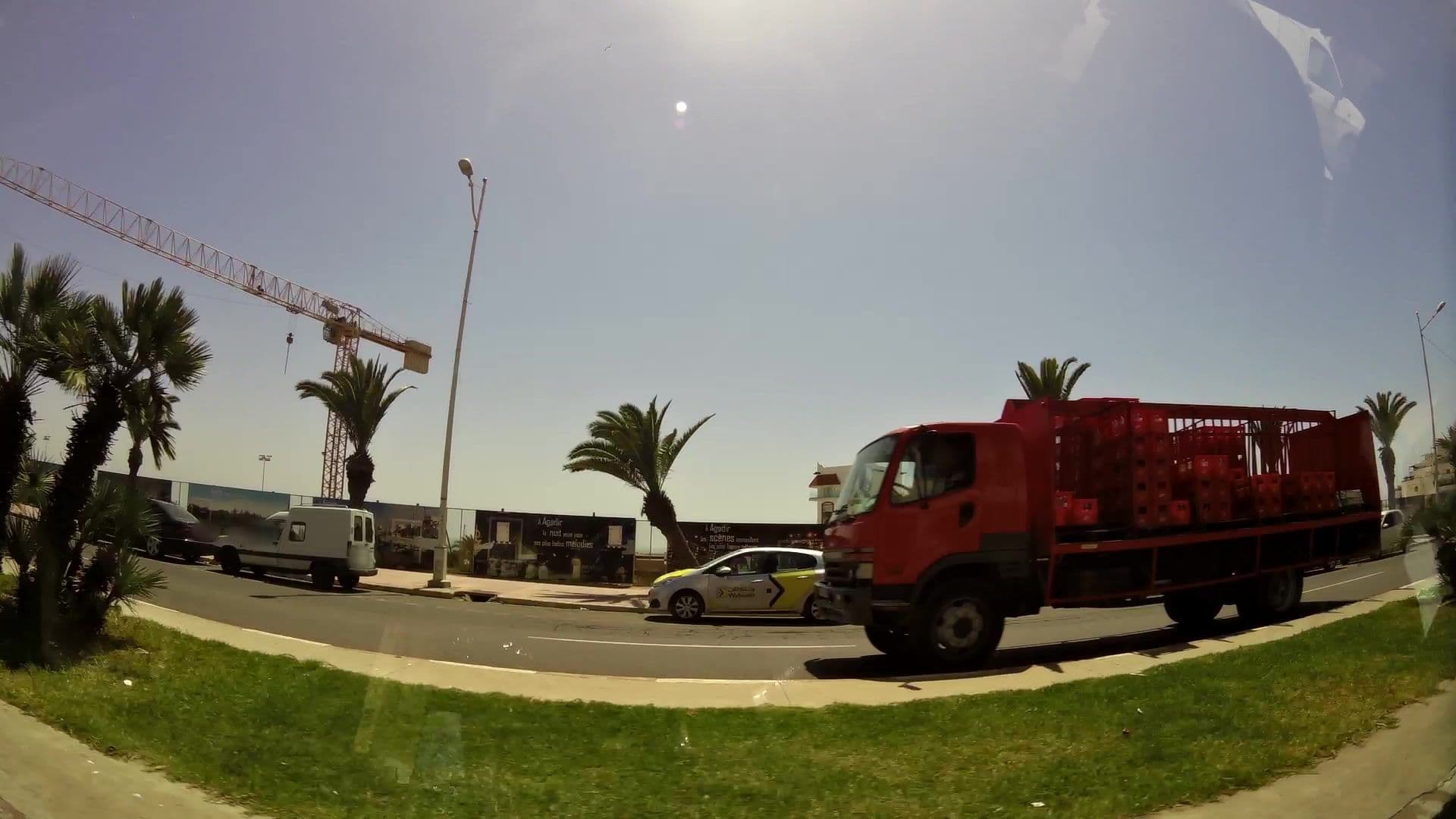 Street view near Paradis Palace, Agadir — © kaartcam (CC BY-SA · Mapillary)
