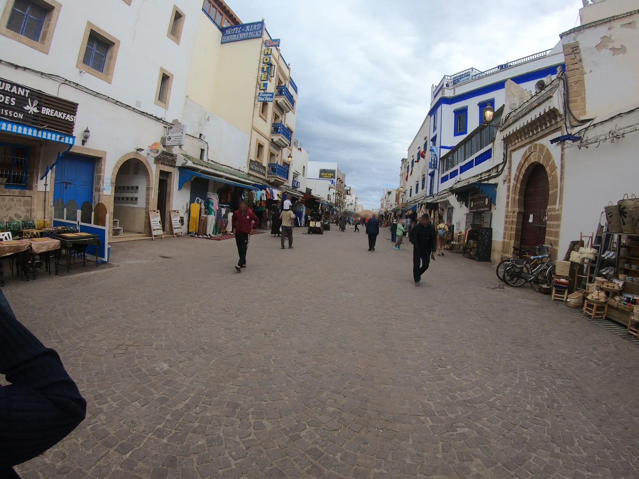 Street view near Riad Wind Palace, Essaouira — © algirdasc (CC BY-SA · Mapillary)