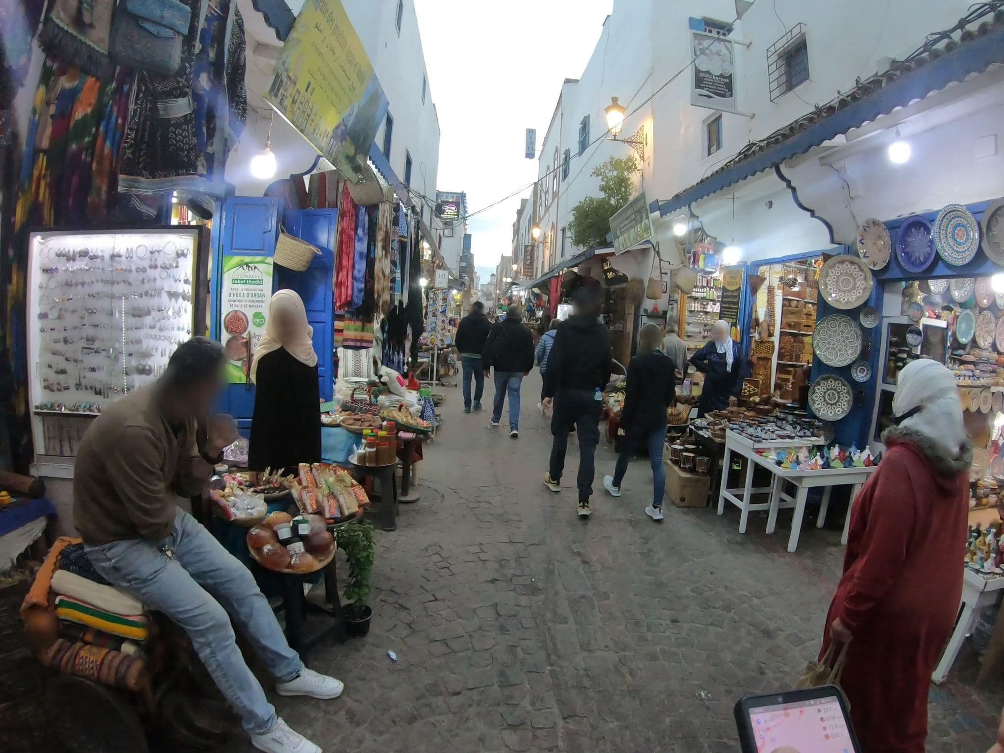Street view near Riad Dialna, Essaouira — © algirdasc (CC BY-SA · Mapillary)