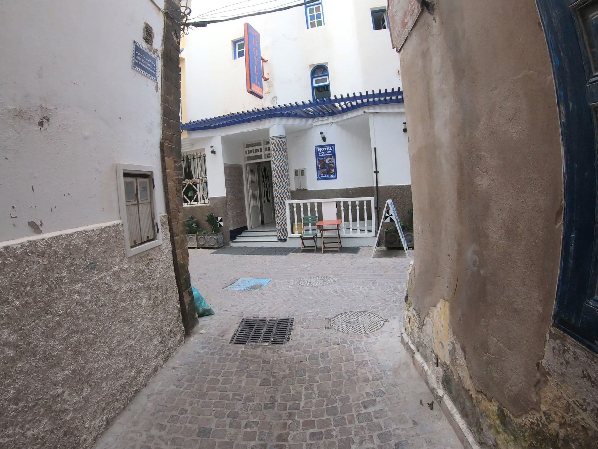 Street view near Beaurivage Hotel Essaouira, Essaouira — © algirdasc (CC BY-SA · Mapillary)