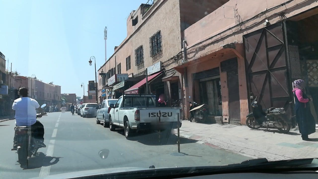 Street view near Riad Tibibt, Marrakesh — © theredcity18 (CC BY-SA · Mapillary)