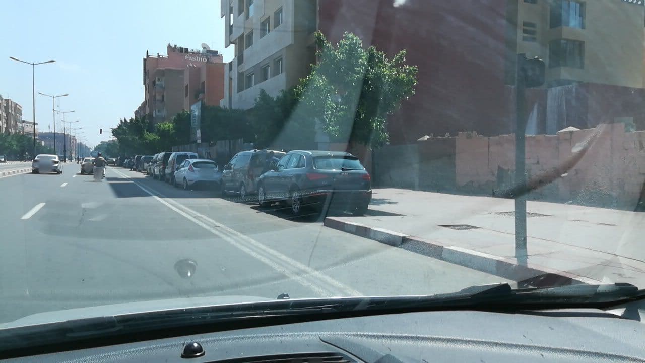 Street view near Les 5 Djellabas Hotel Marrakech, Marrakesh — © theredcity18 (CC BY-SA · Mapillary)