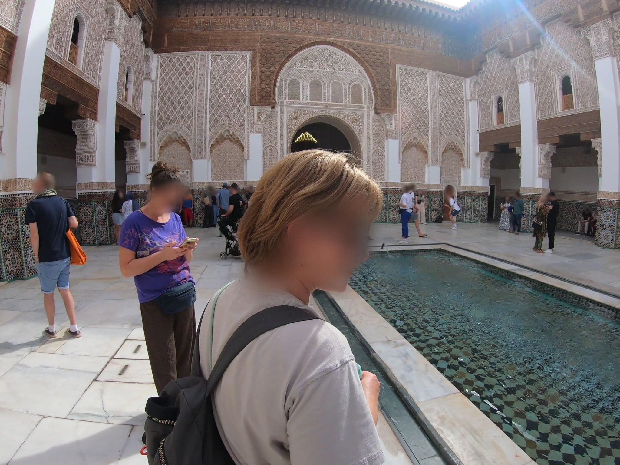 Street view near Riad Les Hirondelles, Marrakesh — © algirdasc (CC BY-SA · Mapillary)