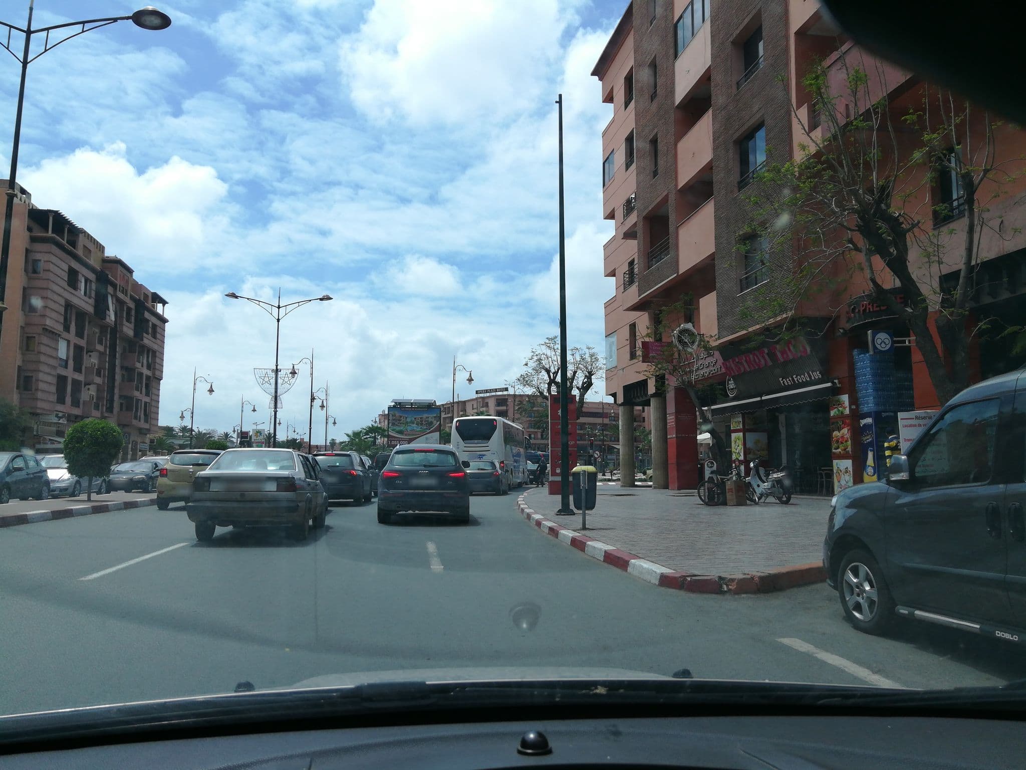 Street view near Riad Papillion, Marrakesh — © theredcity18 (CC BY-SA · Mapillary)