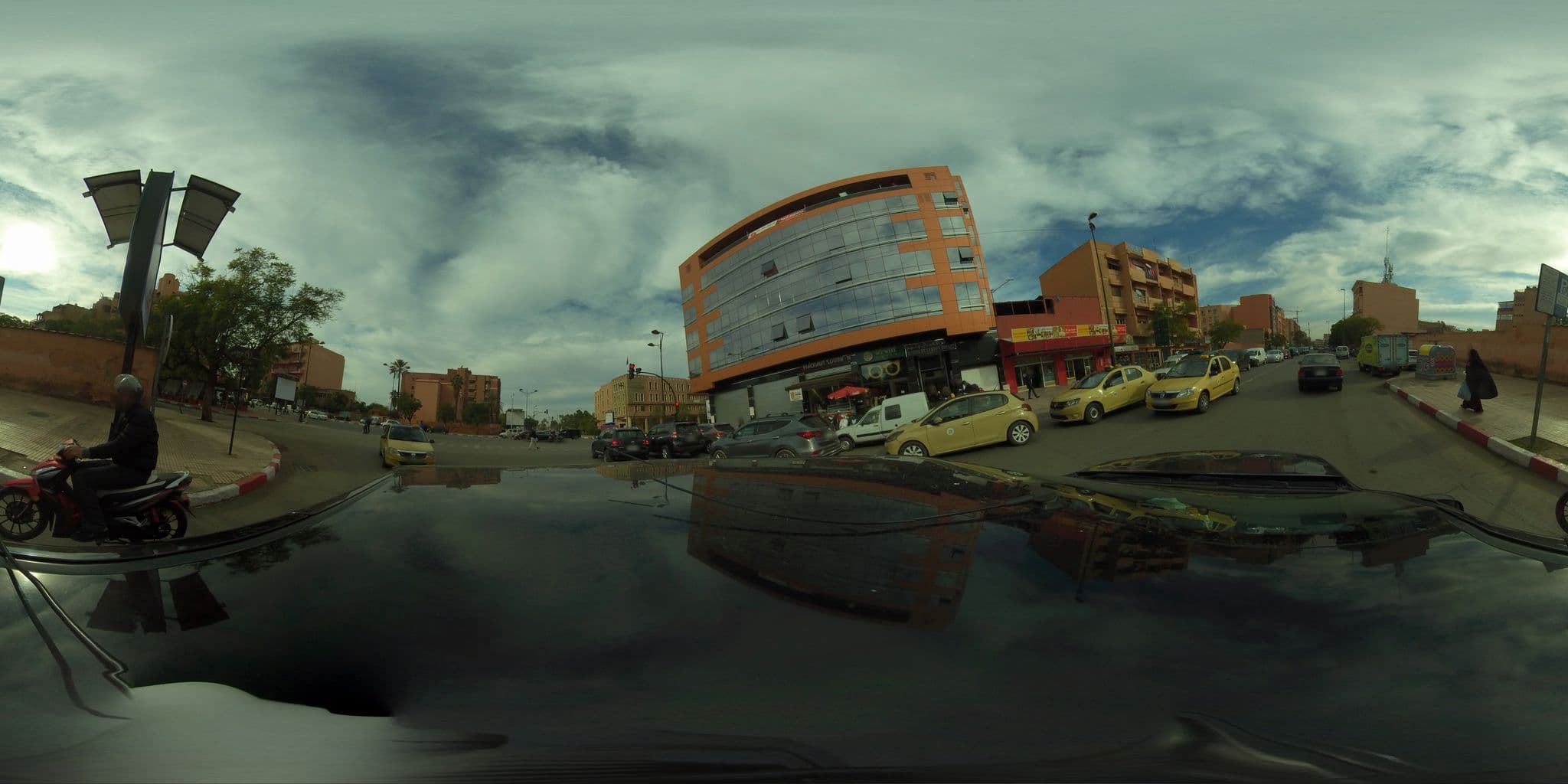 Street view near Riad Chez Dana, Marrakesh — © navcities (CC BY-SA · Mapillary)