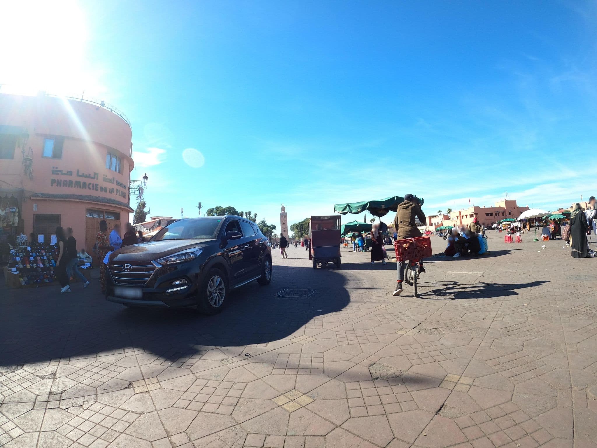 Street view near Nomade Experiences Travel & Events, Marrakesh — © masterofnoroad (CC BY-SA · Mapillary)