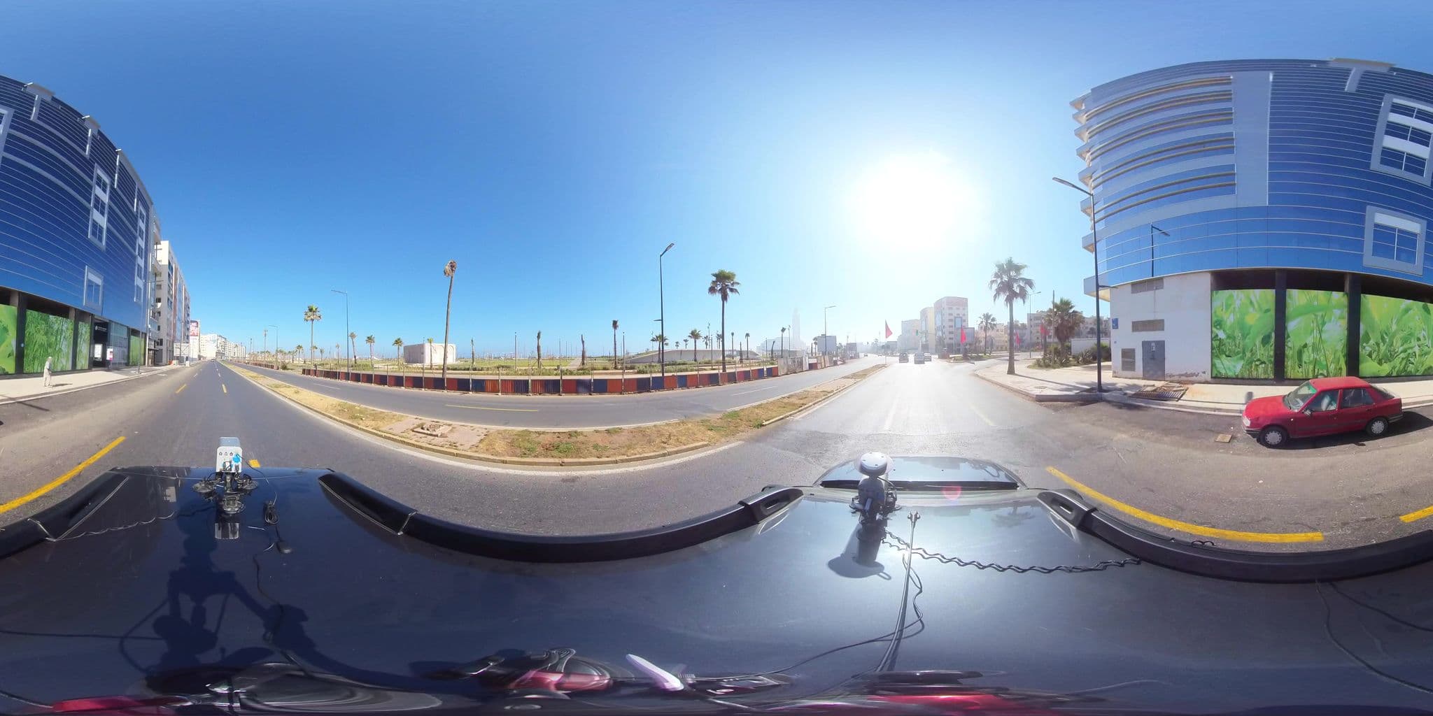 Street view near فندق فور سيزونز الدار البيضاء, Casablanca — © immergismap (CC BY-SA · Mapillary)