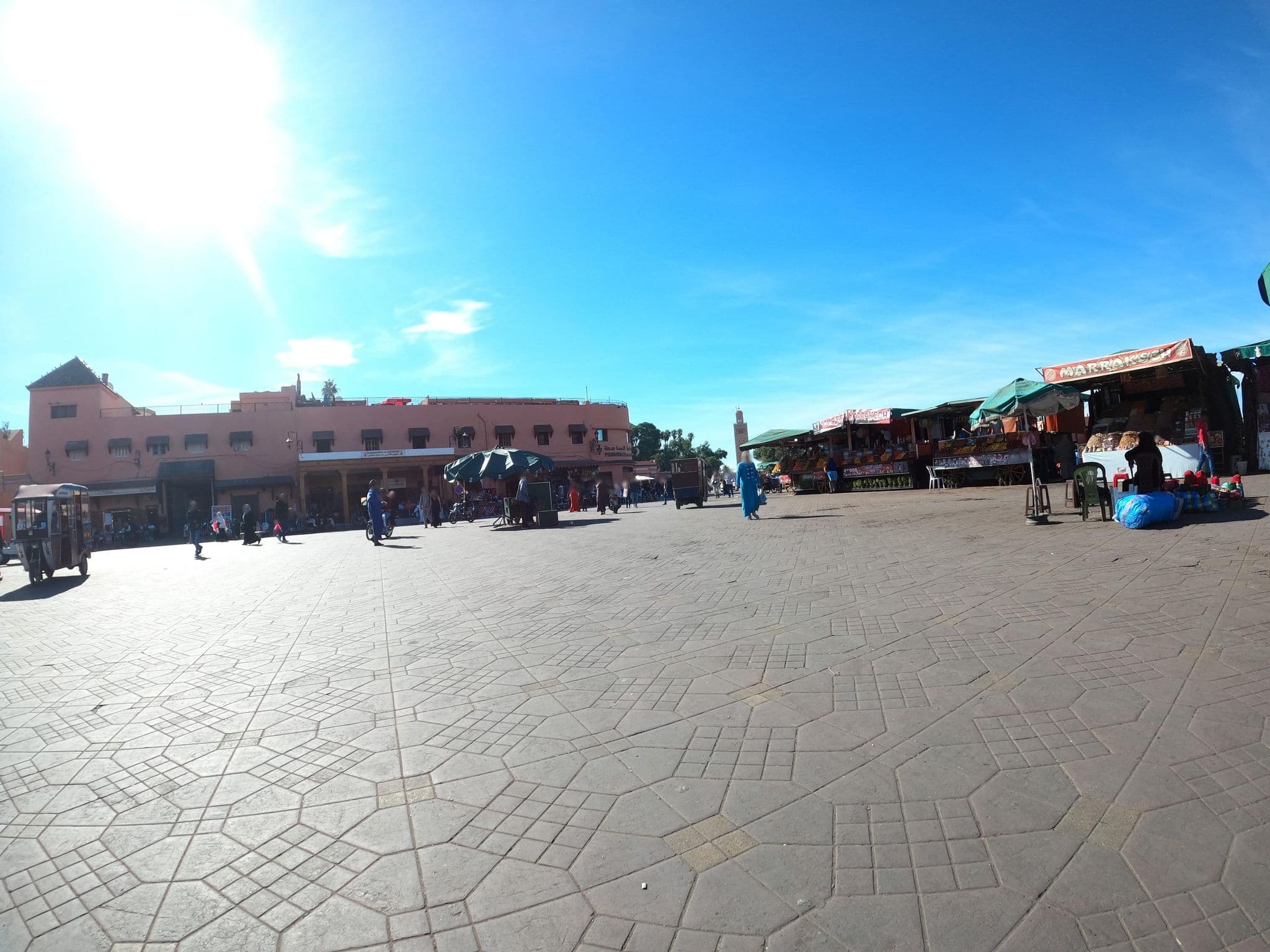 Street view near Riad Abad, Marrakesh — © masterofnoroad (CC BY-SA · Mapillary)