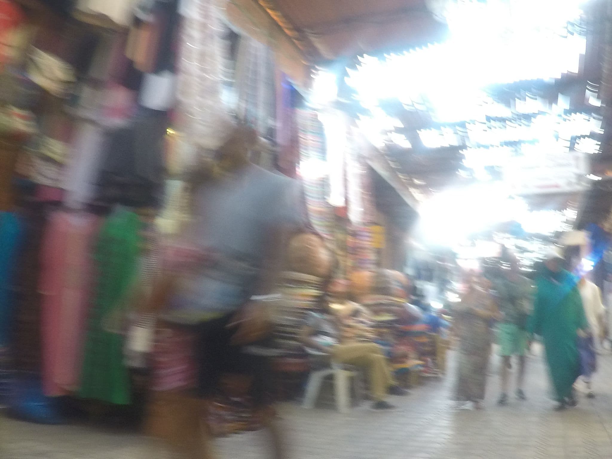 Street view near Riad Samarine, Marrakesh — © chrisbeddow (CC BY-SA · Mapillary)