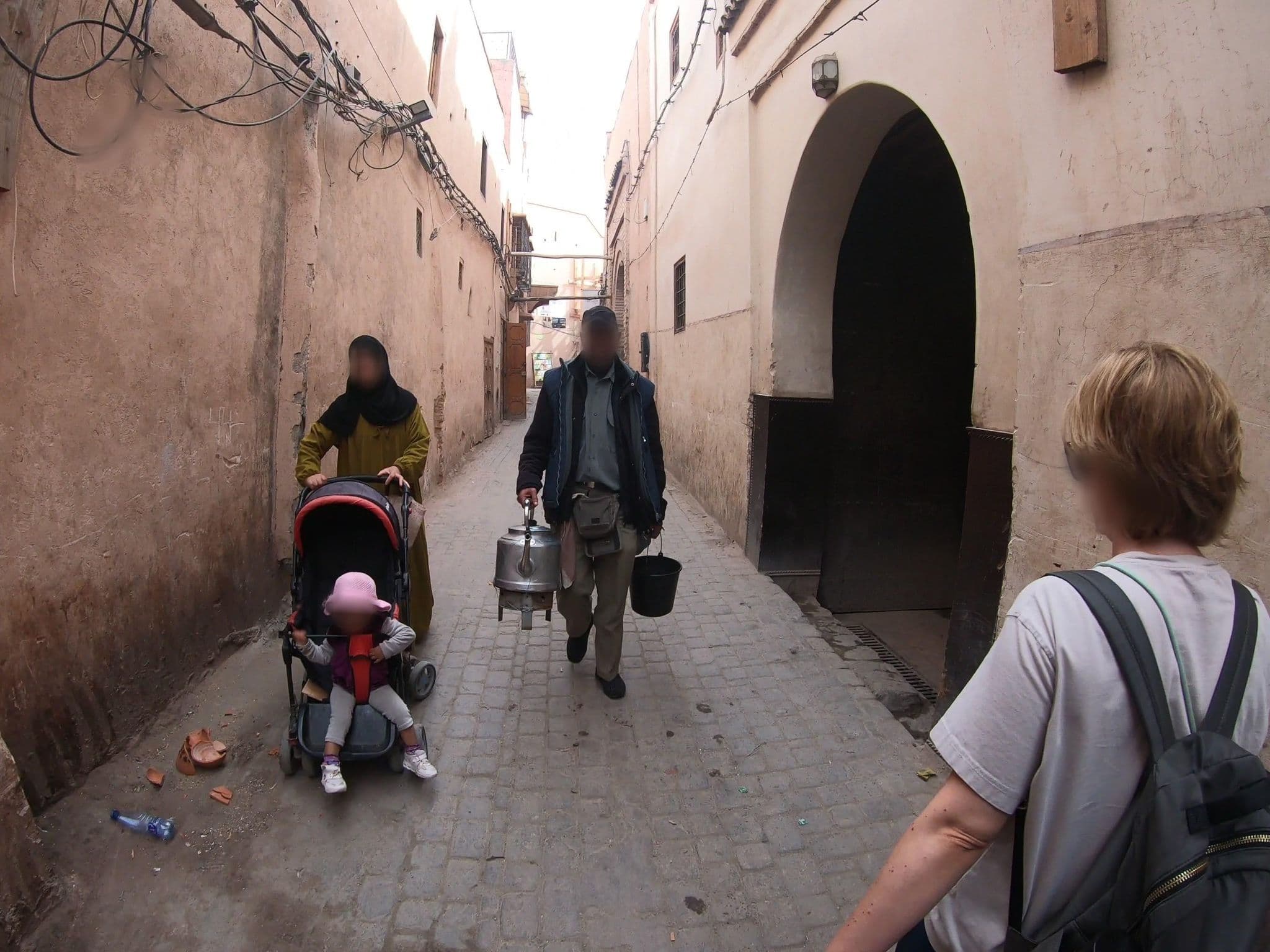 Street view near Riad Derb Allilich, Marrakesh — © algirdasc (CC BY-SA · Mapillary)