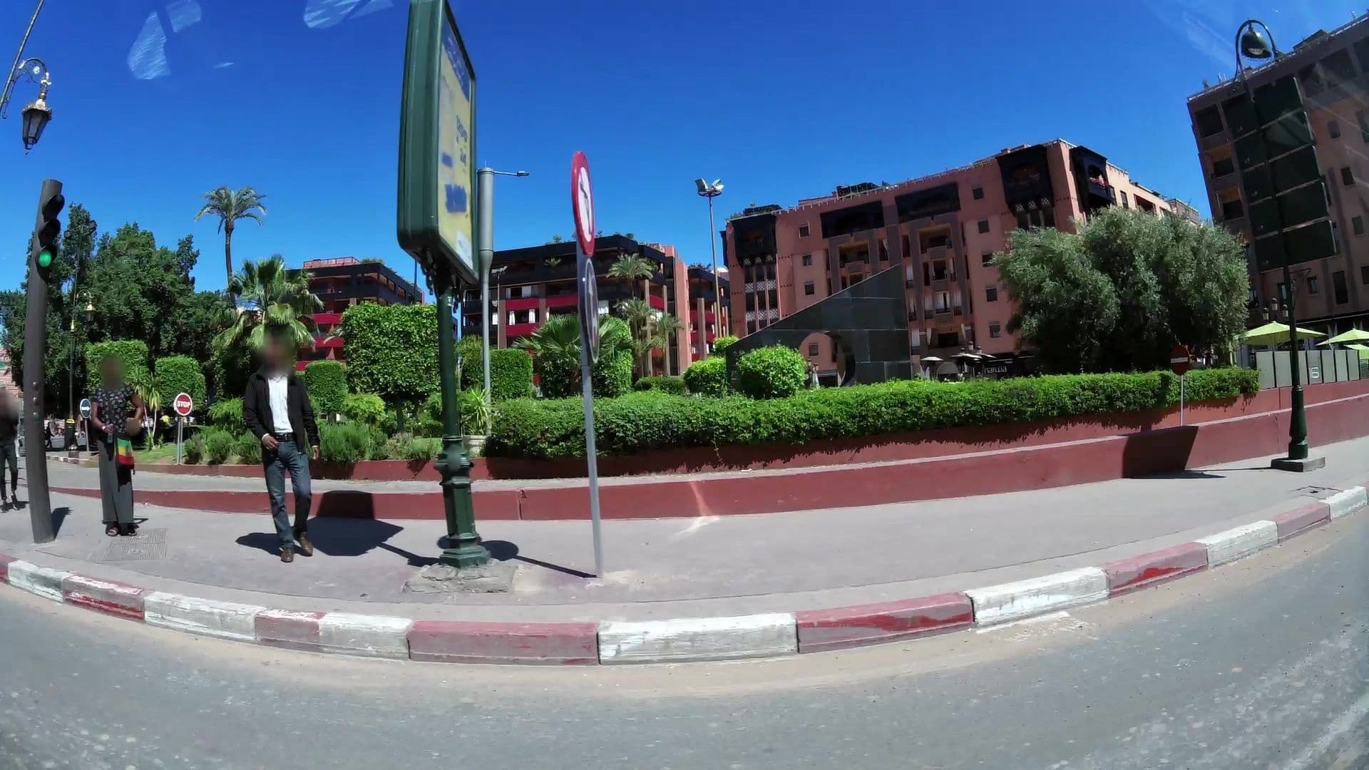Street view near Riad Picollina, Marrakesh — © kaartcam (CC BY-SA · Mapillary)