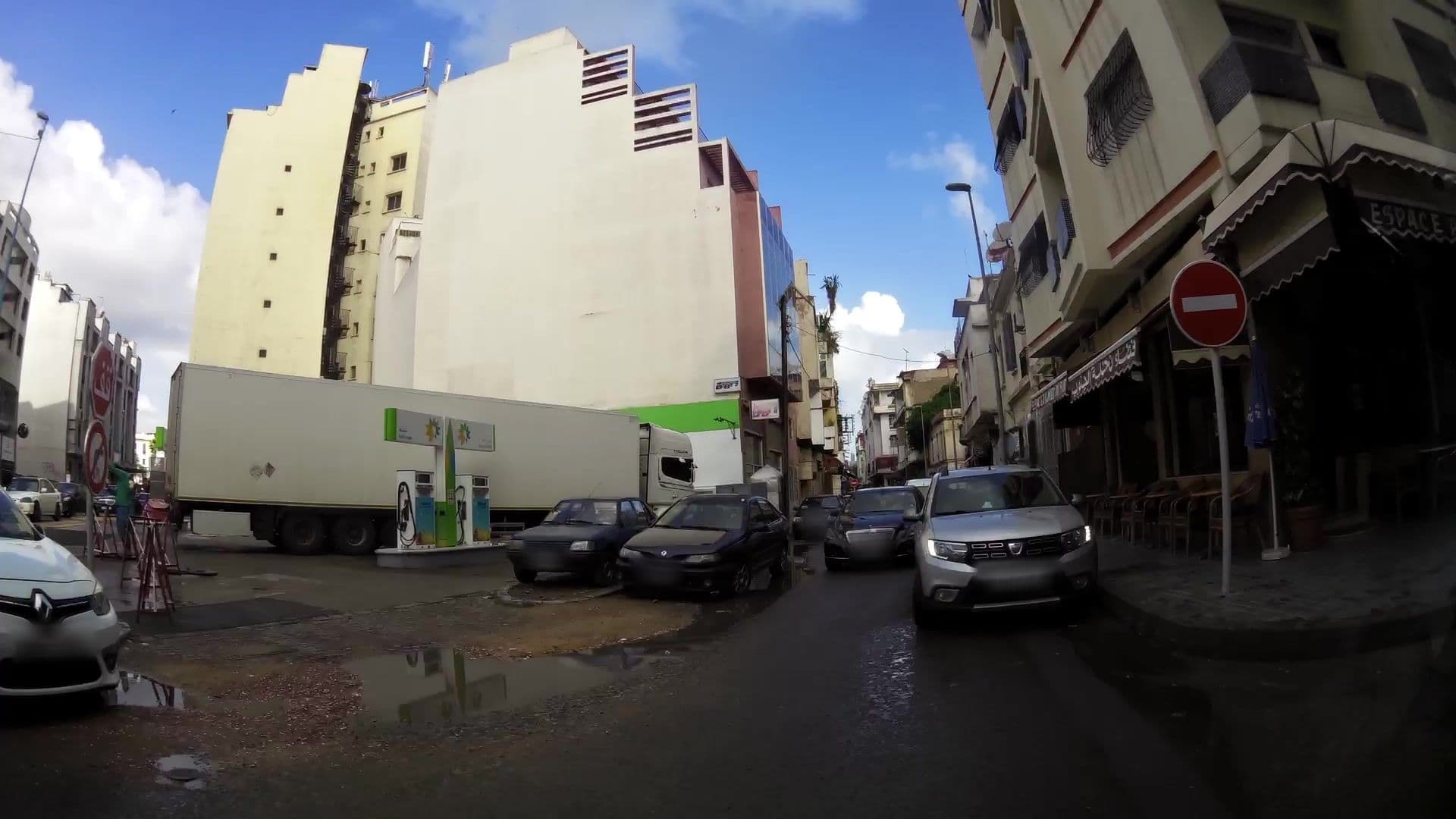 Street view near Washington Hotel Casablanca, Casablanca — © kaartcam (CC BY-SA · Mapillary)