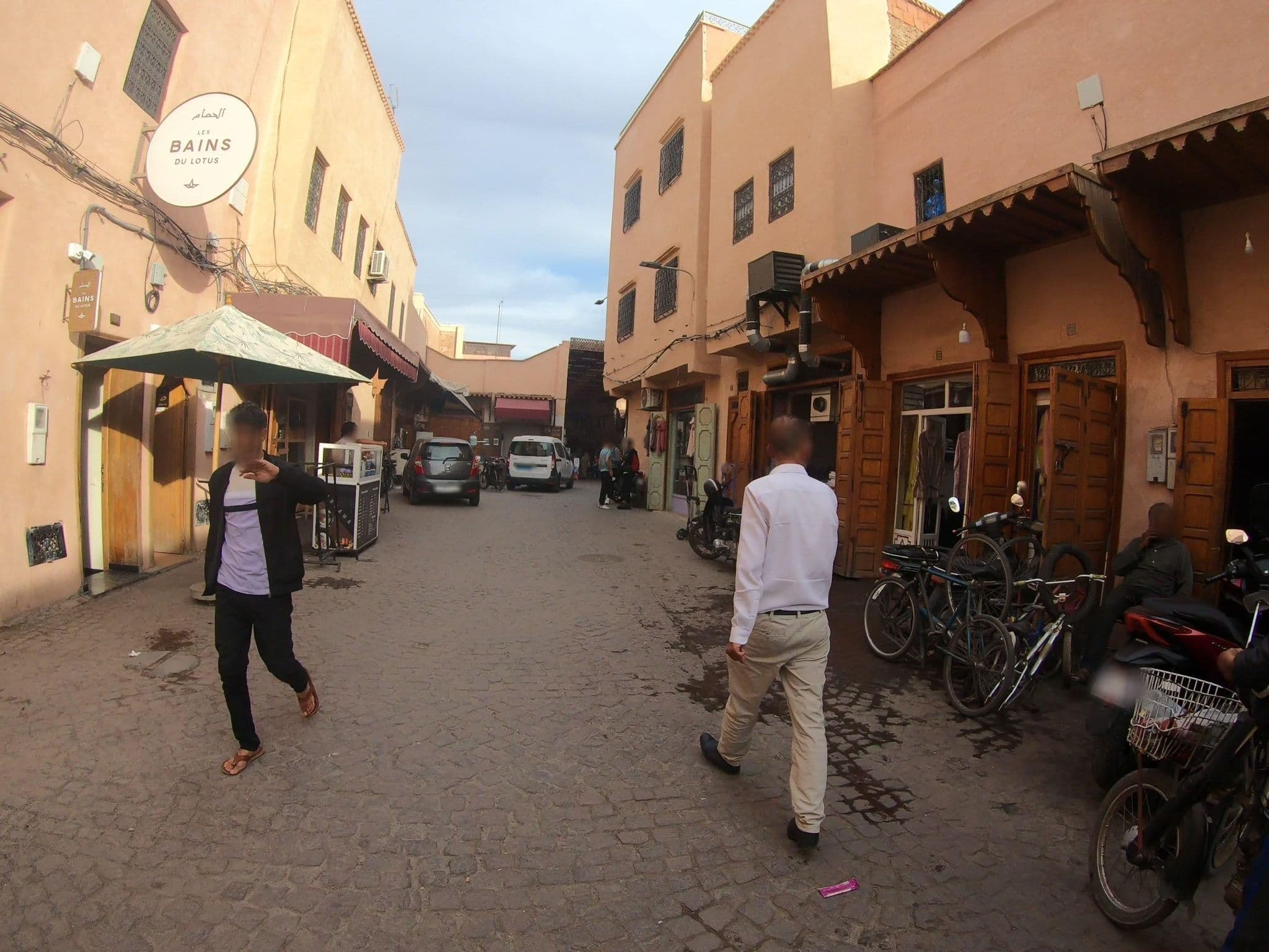 Street view near DarZagara, Marrakesh — © algirdasc (CC BY-SA · Mapillary)