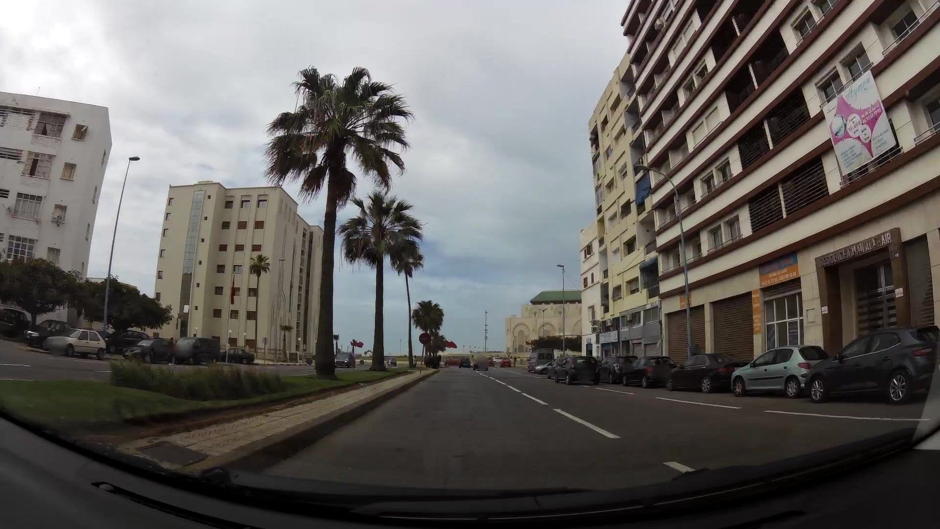 Street view near Sheraton Casablanca Hotel and Towers, Casablanca — © kaartcam (CC BY-SA · Mapillary)