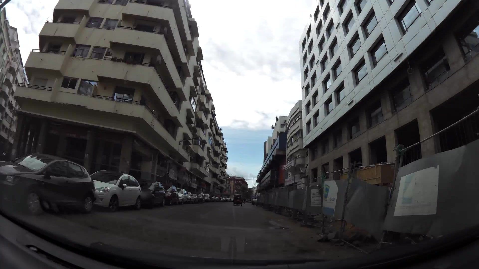 Street view near Radisson Blu Hotel, Casablanca City Center, Casablanca — © kaartcam (CC BY-SA · Mapillary)
