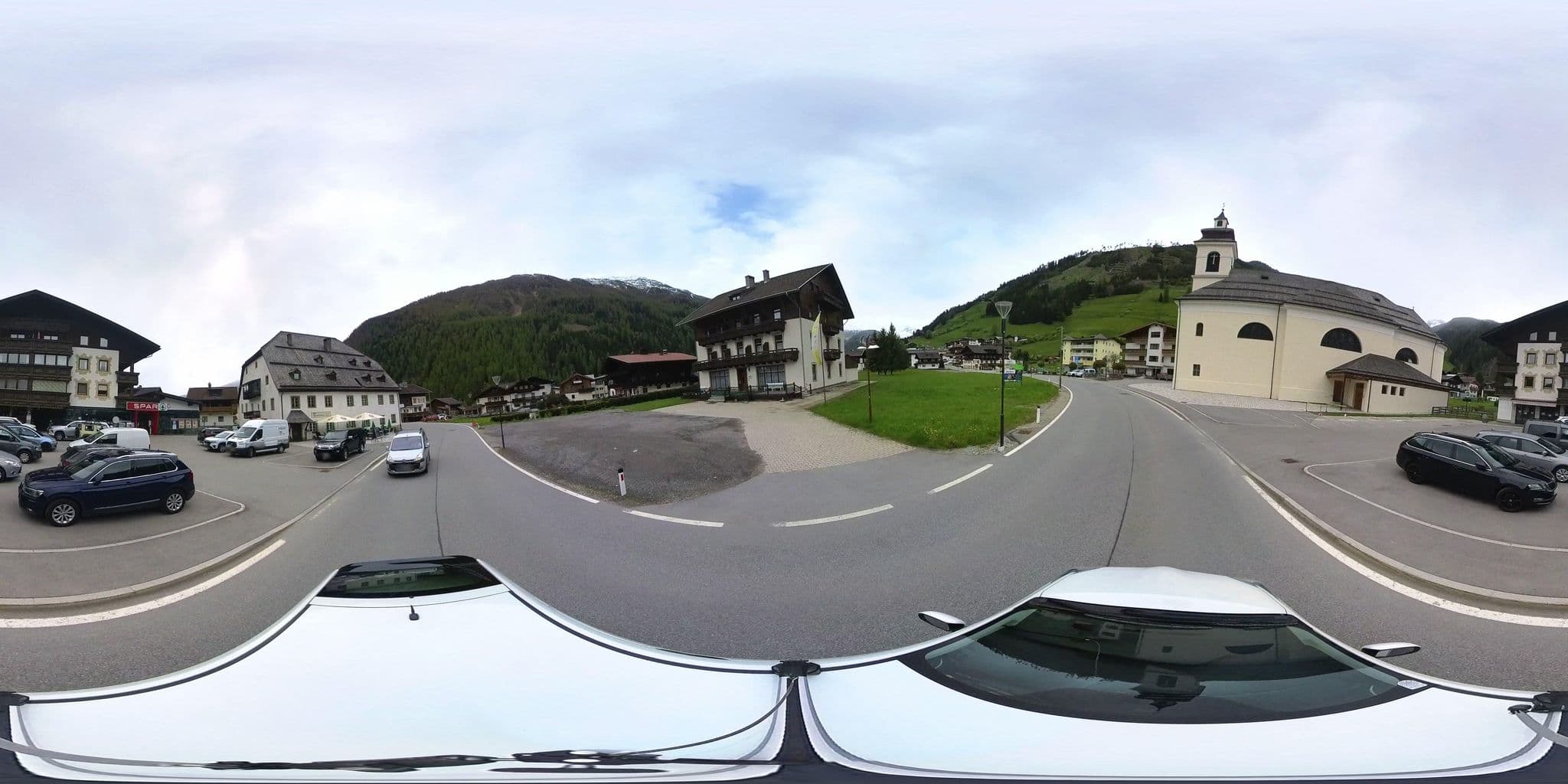 Street view near Jugendgästehaus Posthof, Virgen