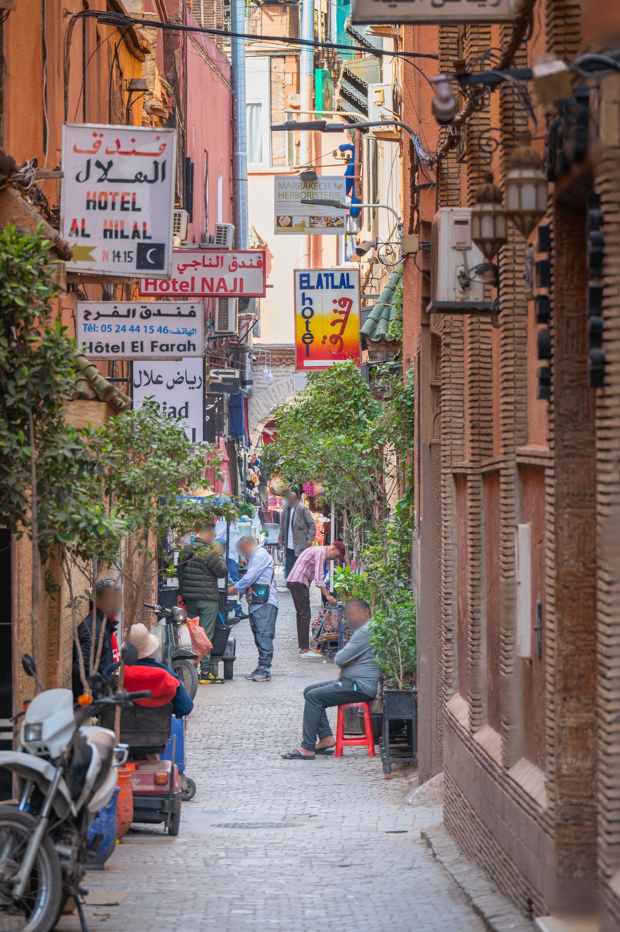 Street view near Hotel Le Gallia, Marrakesh — © algirdasc (CC BY-SA · Mapillary)