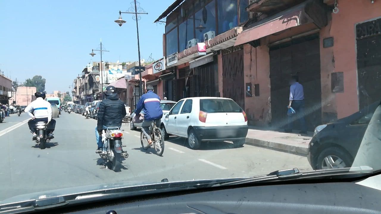 Street view near Riad Dar Anika, Marrakesh — © theredcity18 (CC BY-SA · Mapillary)