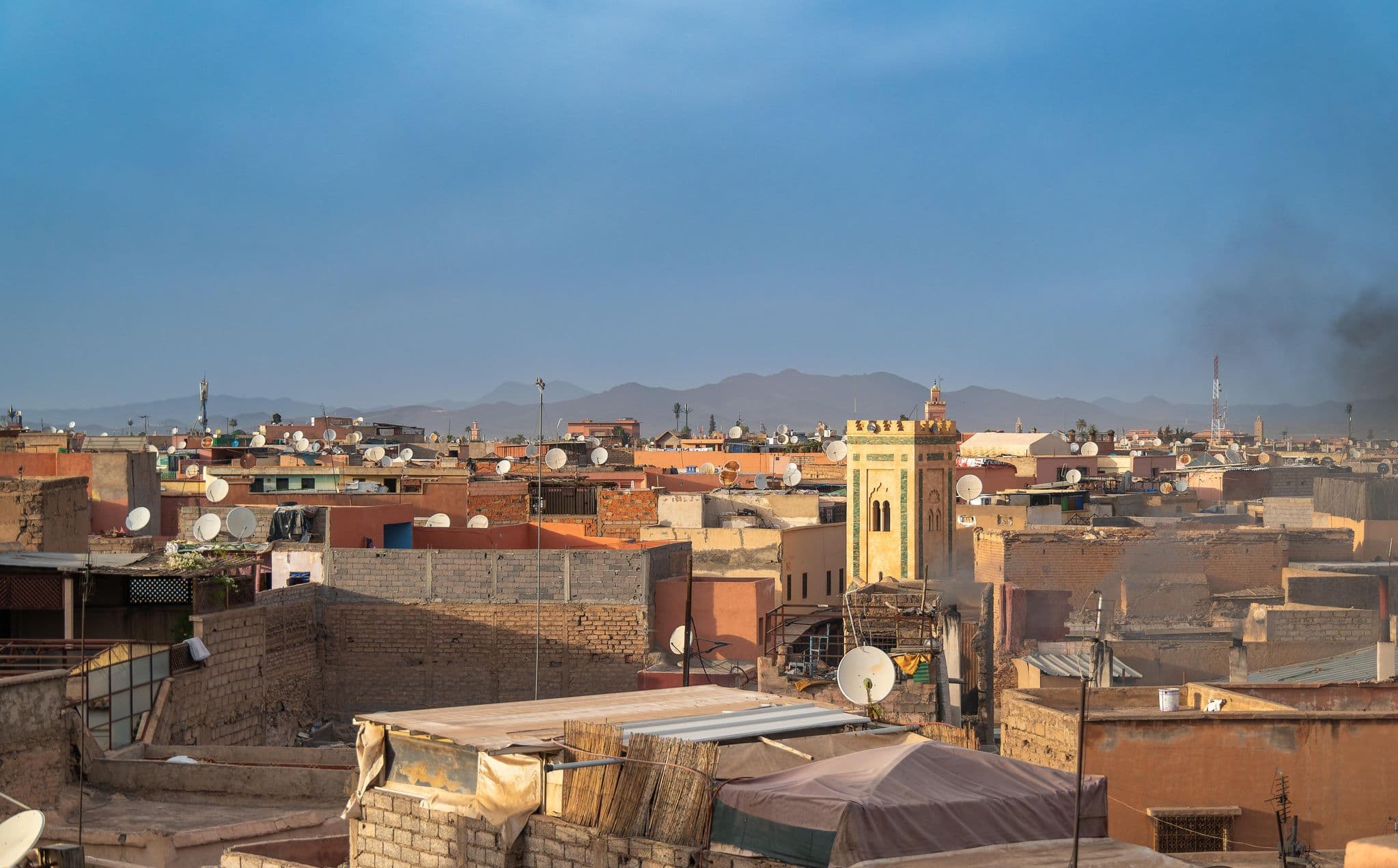 Street view near Riad Belikoss, Marrakesh — © algirdasc (CC BY-SA · Mapillary)