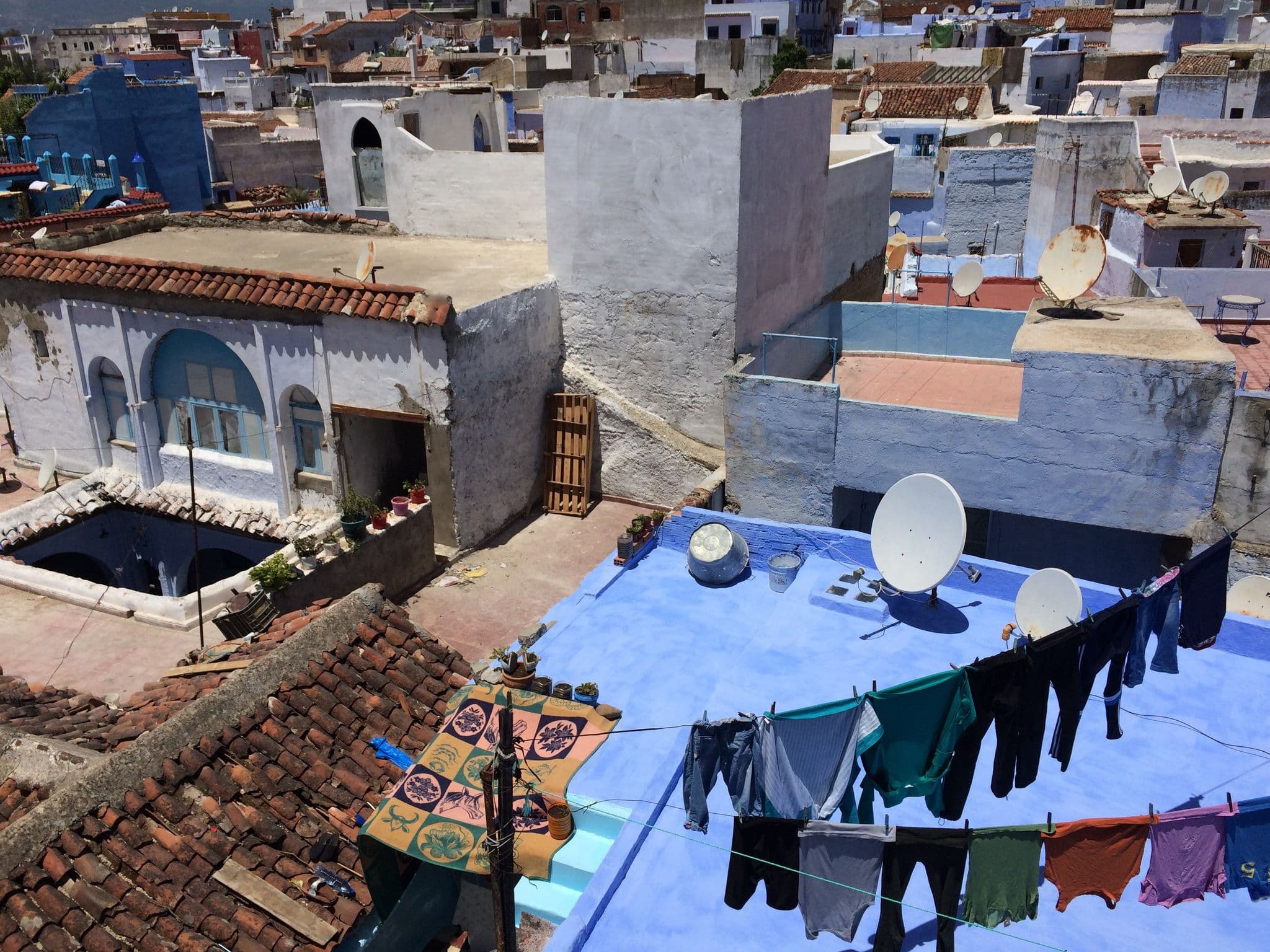 Street view near Hotel Andaluz, Chefchaouen — © sige (CC BY-SA · Mapillary)