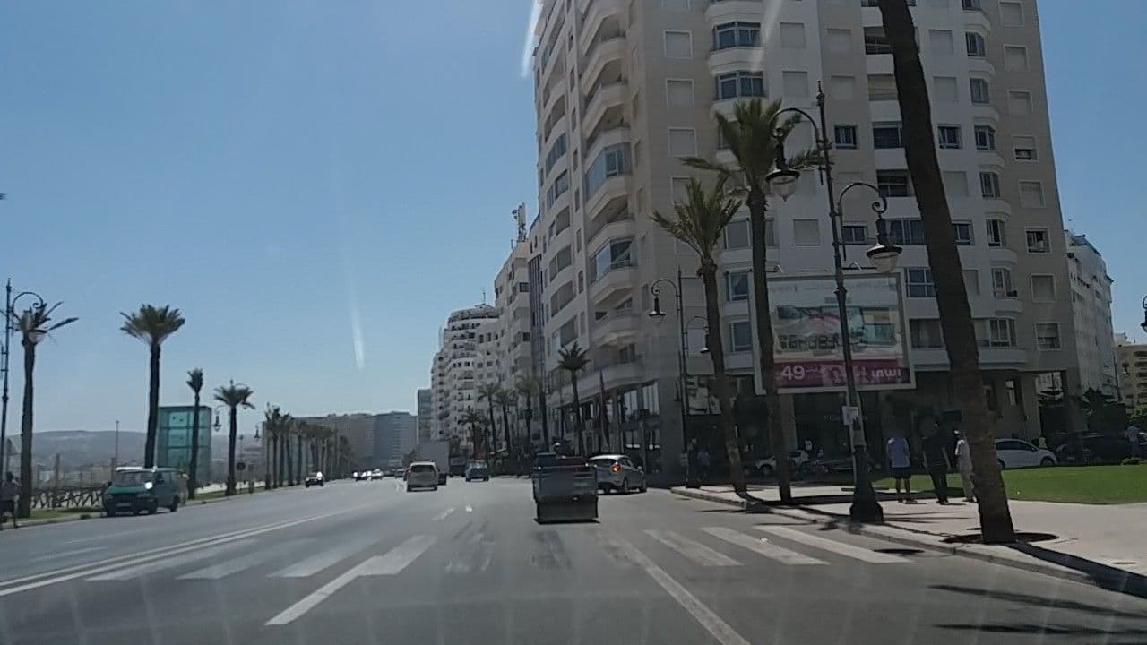 Street view near Barceló Tanger, Tangier — © tangermycity (CC BY-SA · Mapillary)