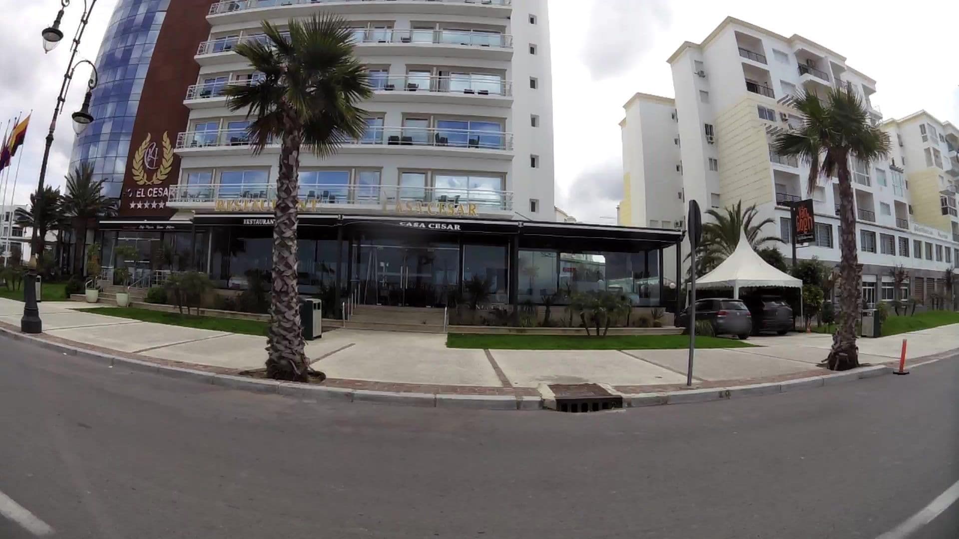Street view near Hotel Cesar & Spa, Tangier — © kaartcam (CC BY-SA · Mapillary)