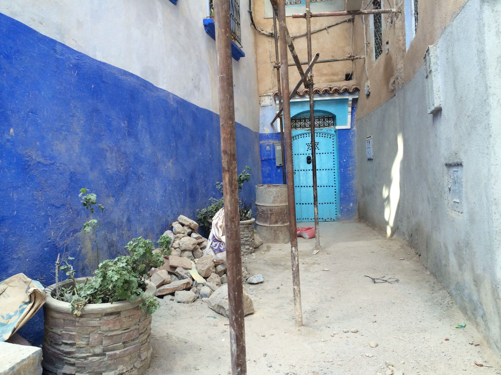 Street view near hotel ras ei maa, Chefchaouen — © sige (CC BY-SA · Mapillary)