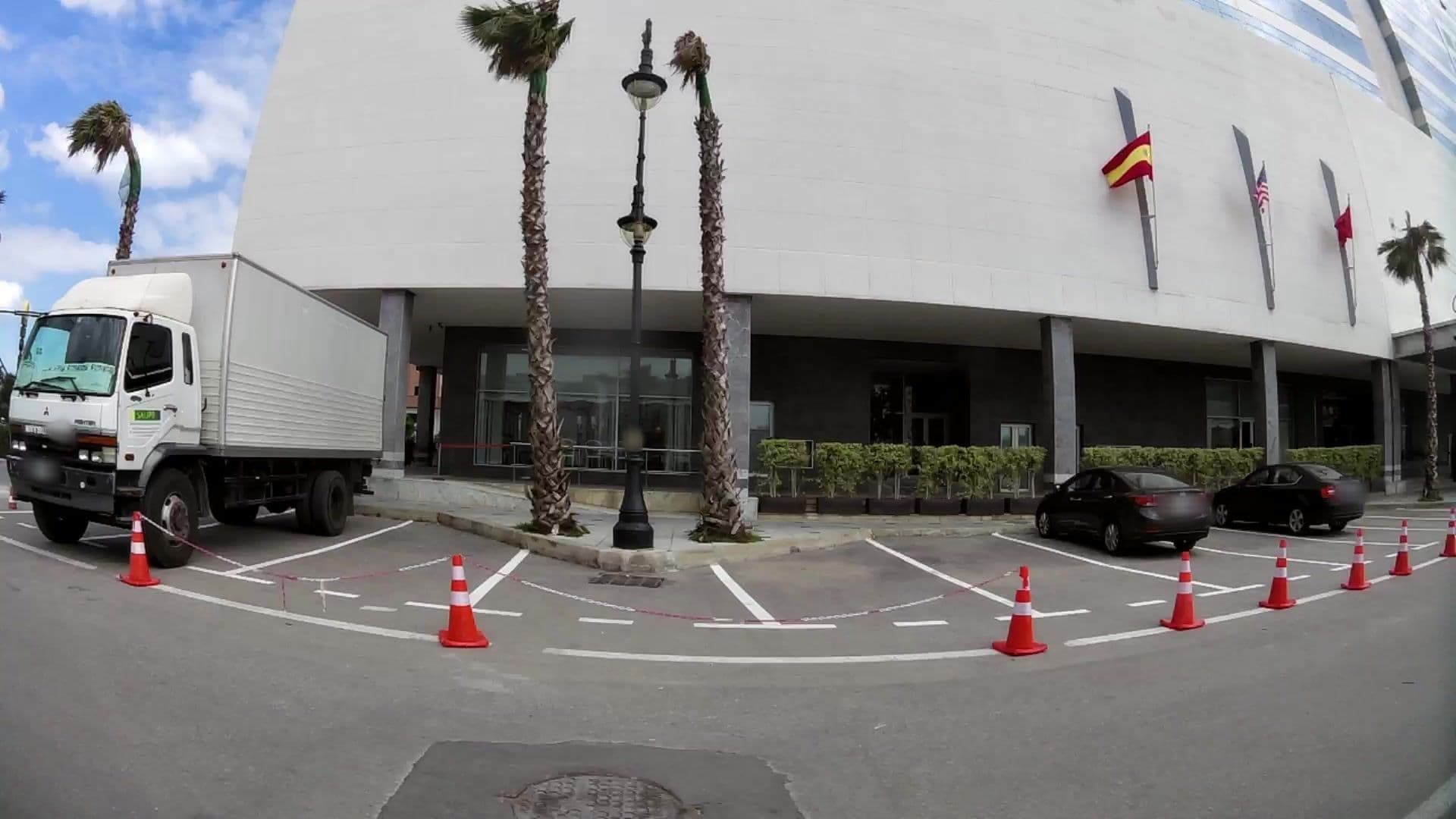 Street view near Hilton Garden Inn, Tangier — © kaartcam (CC BY-SA · Mapillary)