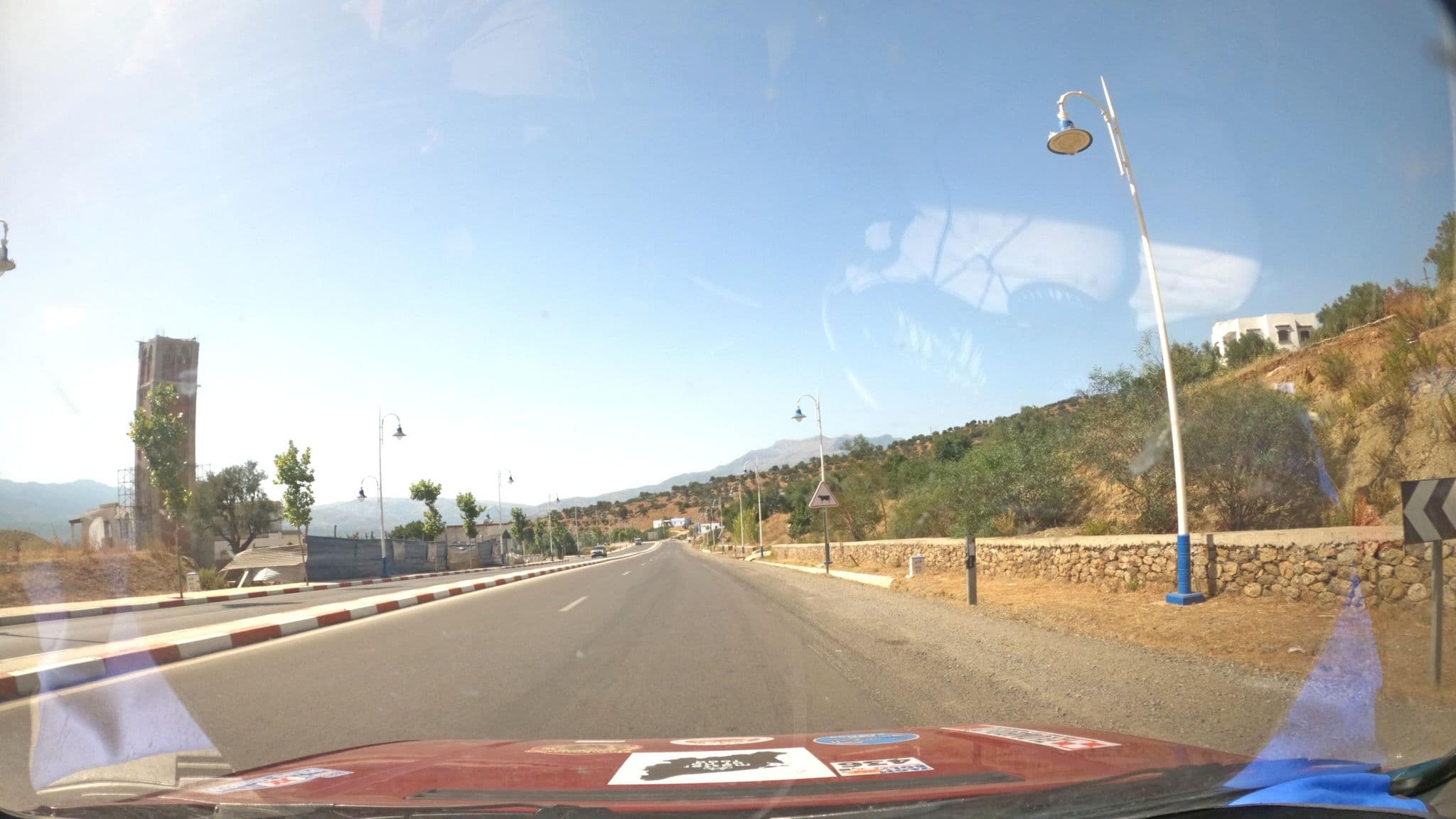 Street view near Hotel Touraghine, Chefchaouen — © masterofnoroad (CC BY-SA · Mapillary)