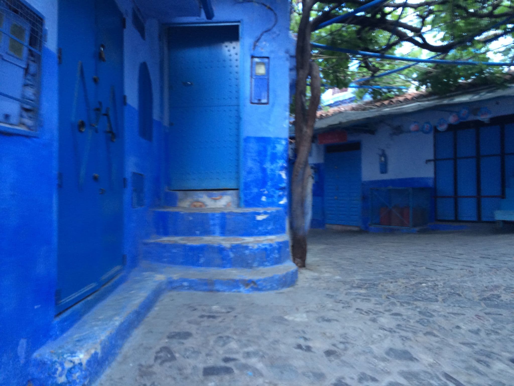 Street view near Casa Elias, Chefchaouen — © sige (CC BY-SA · Mapillary)