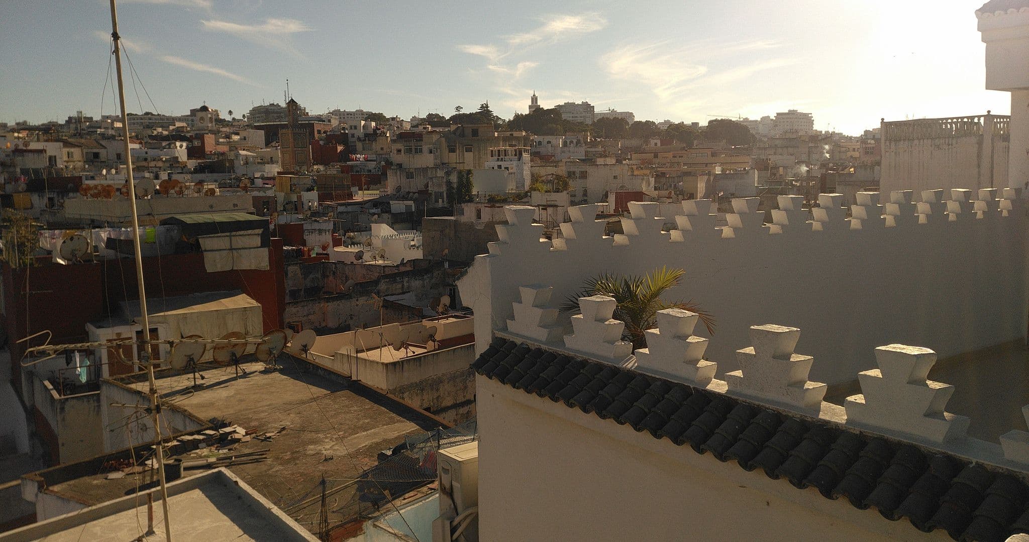 Street view near The Riad Hostel, Tangier — © sashazykov (CC BY-SA · Mapillary)
