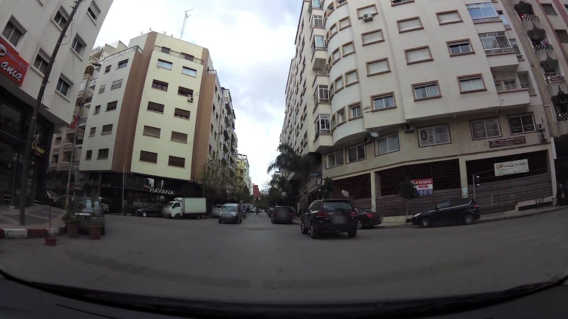 Street view near Apartament Rania, Tangier — © kaartcam (CC BY-SA · Mapillary)