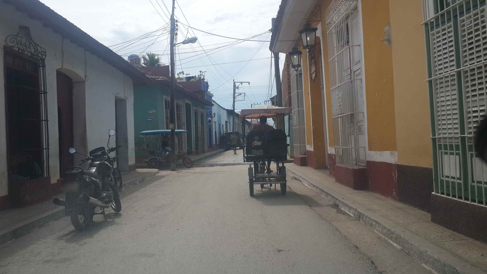 Street view near Hostal La Francisca, Trinidad