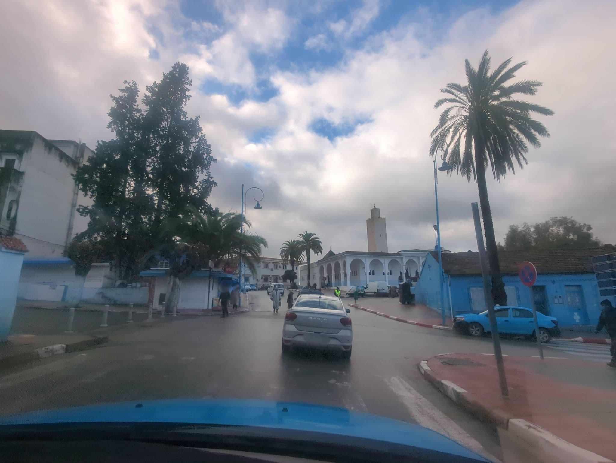 Street view near Dar Nowara Chaouen, Chefchaouen — © jfrek (CC BY-SA · Mapillary)