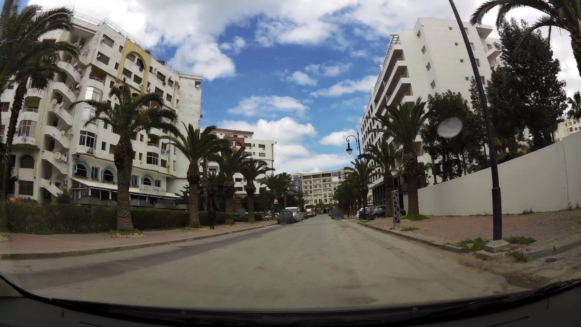Street view near Jadins D'andalousie, Tangier — © kaartcam (CC BY-SA · Mapillary)