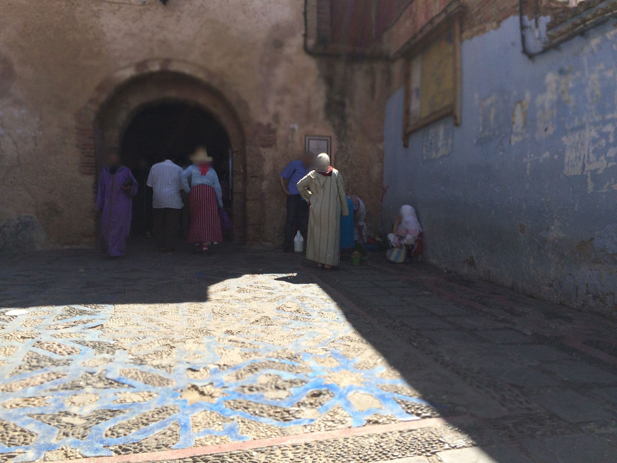 Street view near Hotel Ain Elmaa, Chefchaouen — © sige (CC BY-SA · Mapillary)