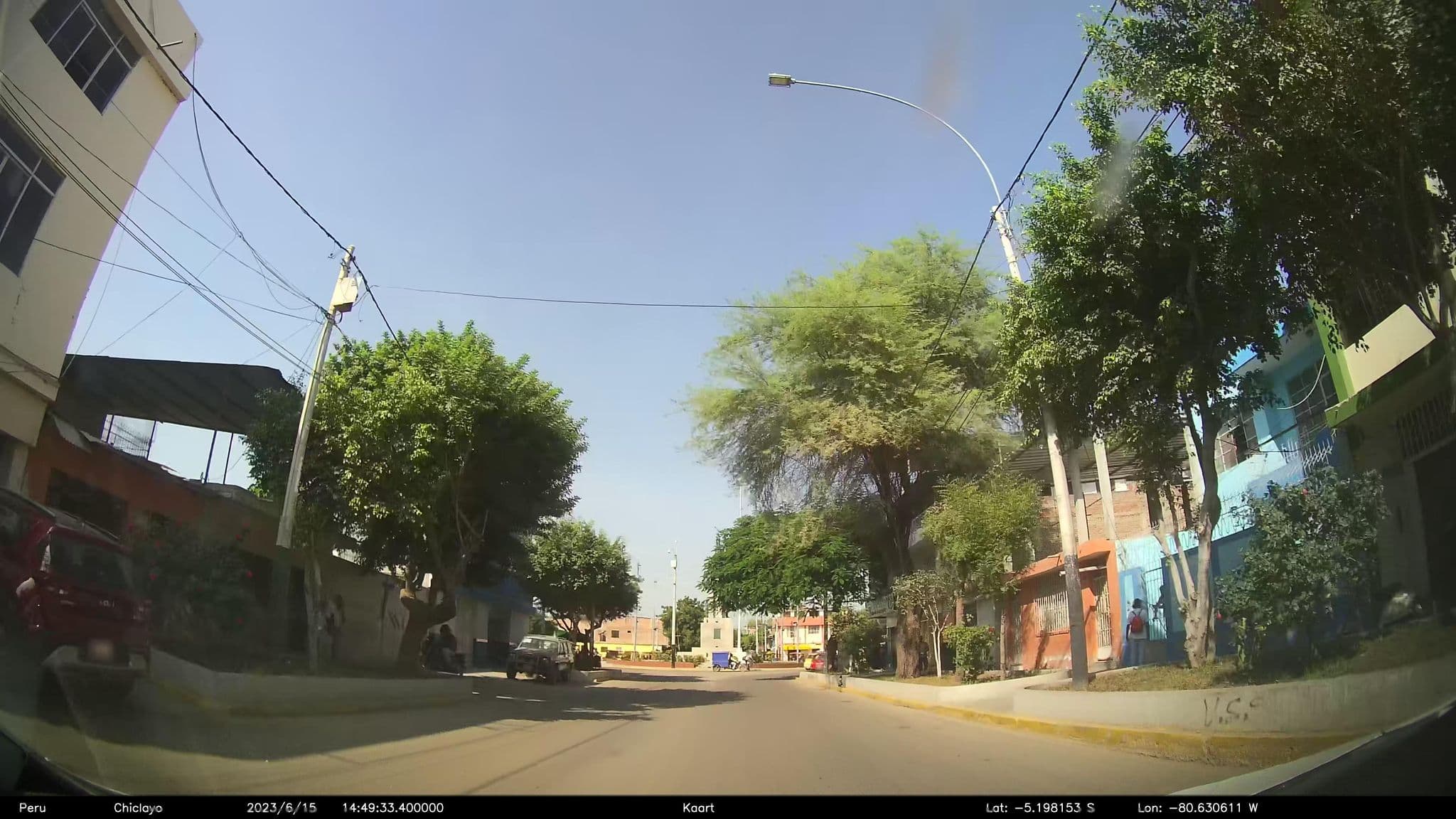 Street view near Hotel costa del norte, Piura — © kaart_2 (CC BY-SA · Mapillary)