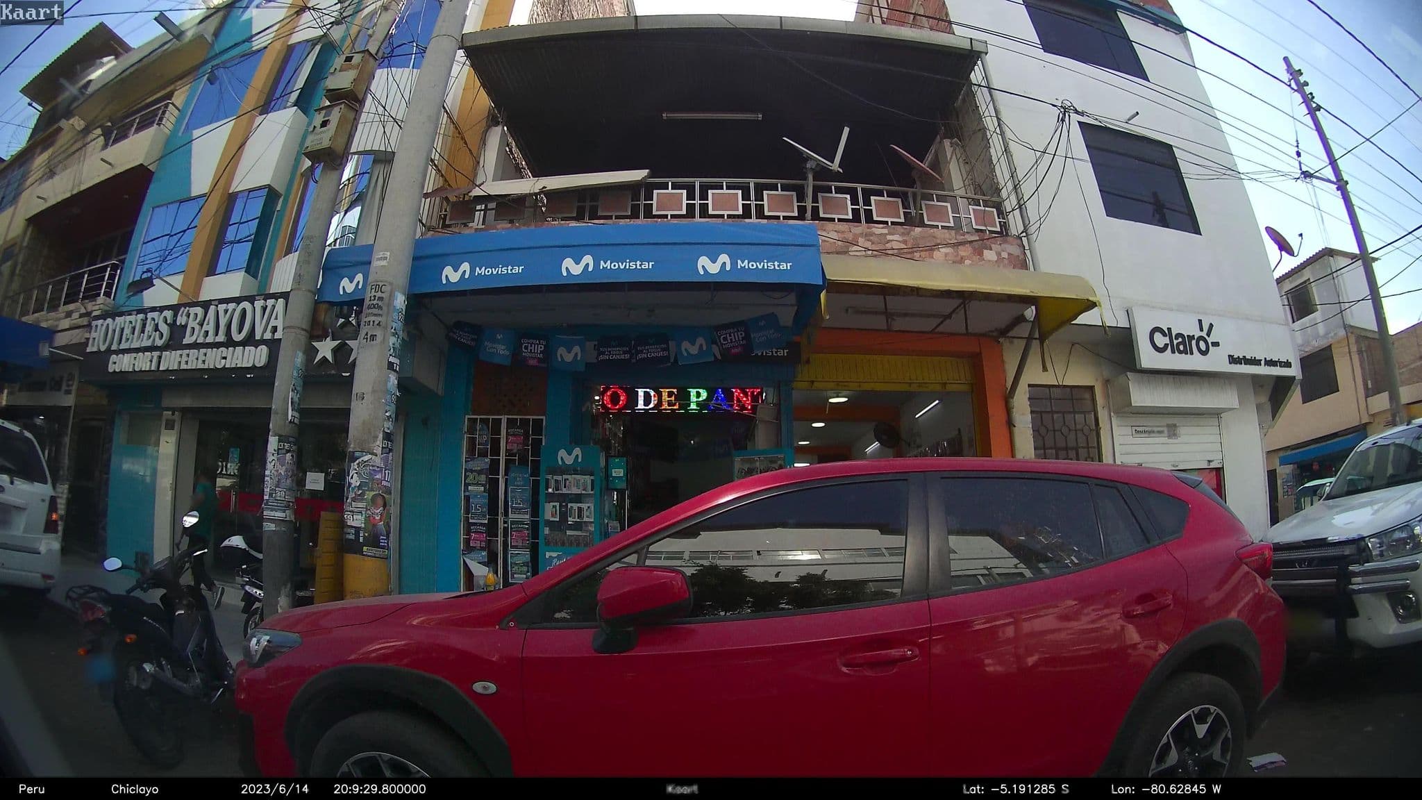 Street view near Hotel Bayovar, Piura — © kaart_2 (CC BY-SA · Mapillary)
