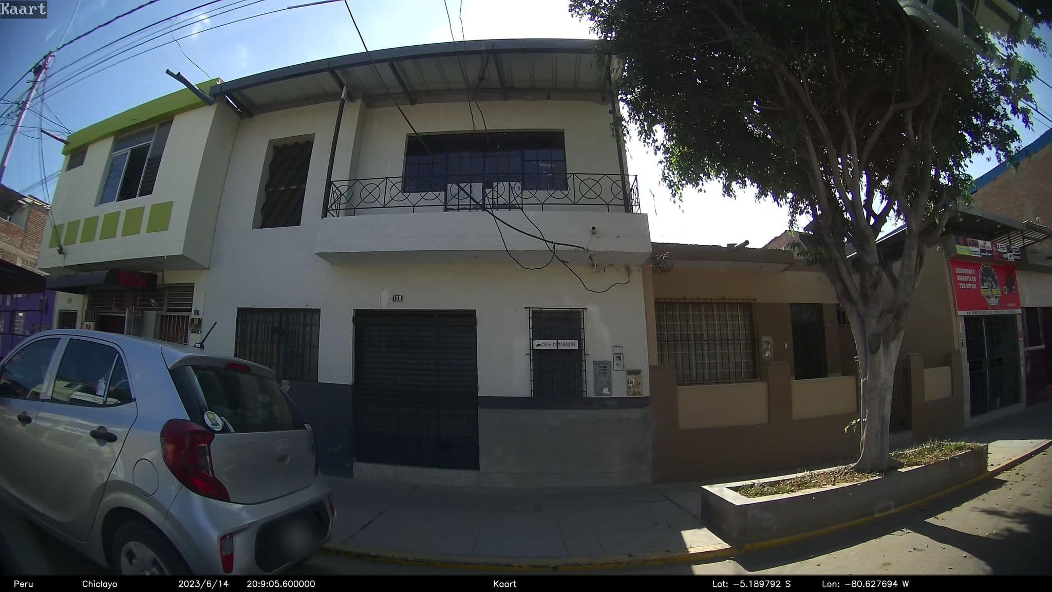 Street view near Hotel Inti Wali, Piura — © kaart_2 (CC BY-SA · Mapillary)