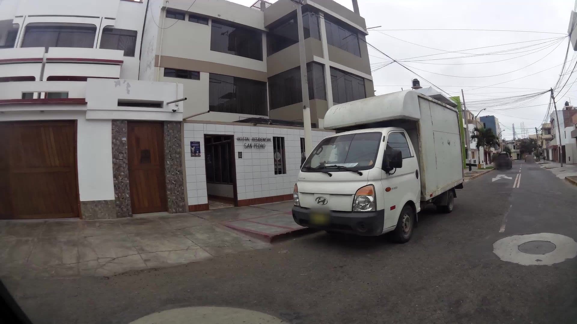 Street view near Hostal San Pedro, Trujillo — © kaartcam (CC BY-SA · Mapillary)