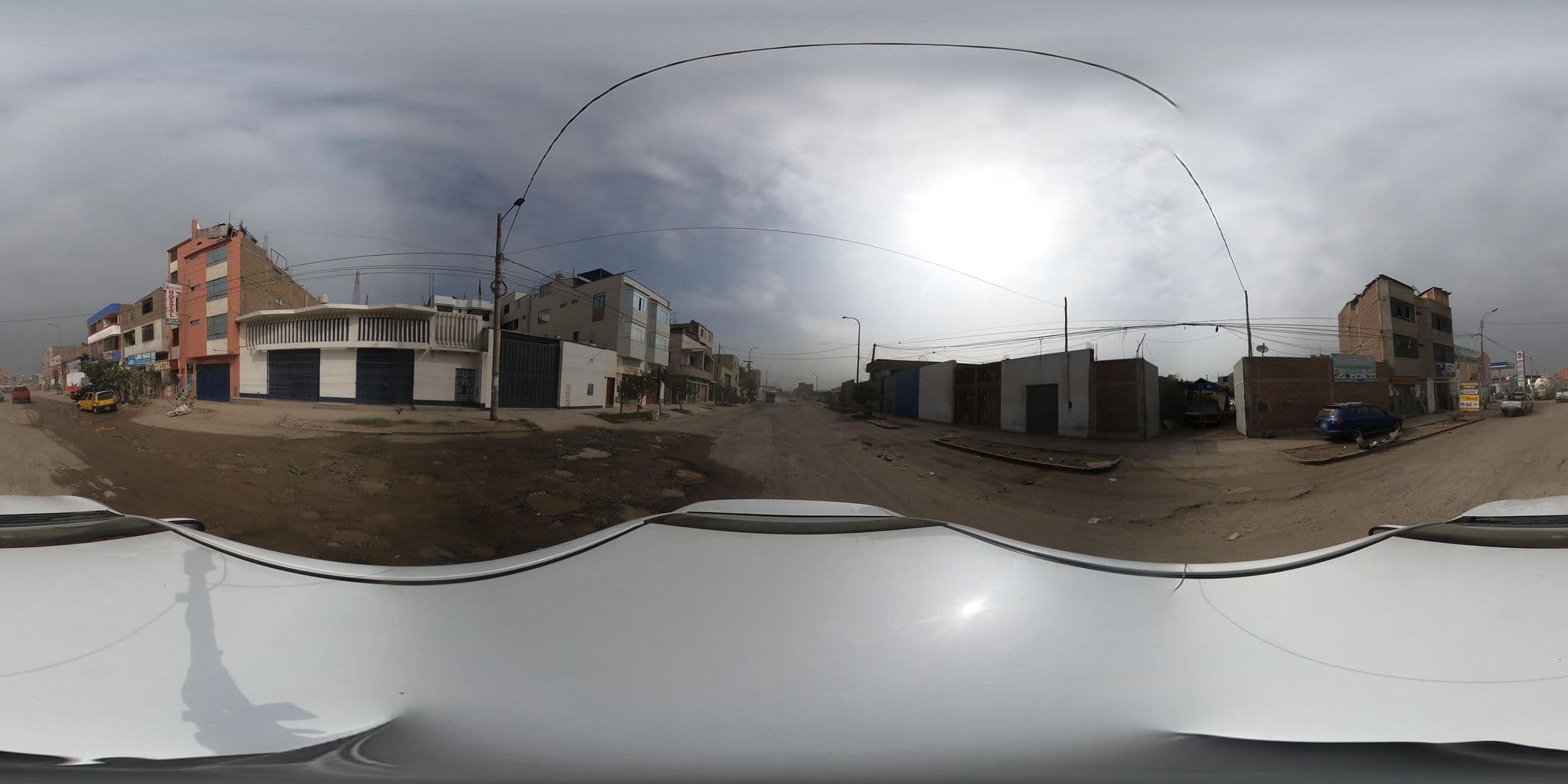 Street view near Hostal Huellas, Trujillo — © kaart_2 (CC BY-SA · Mapillary)