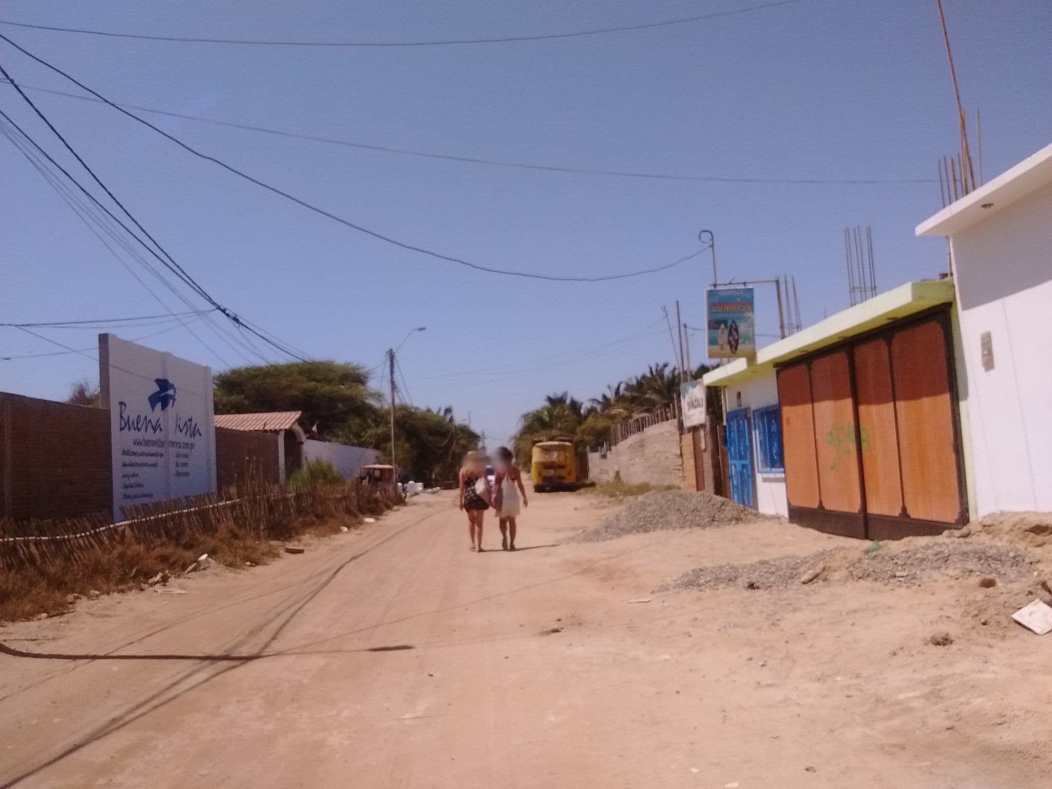 Street view near Buena Vista Resort Mancora, Máncora — © johnarupire (CC BY-SA · Mapillary)