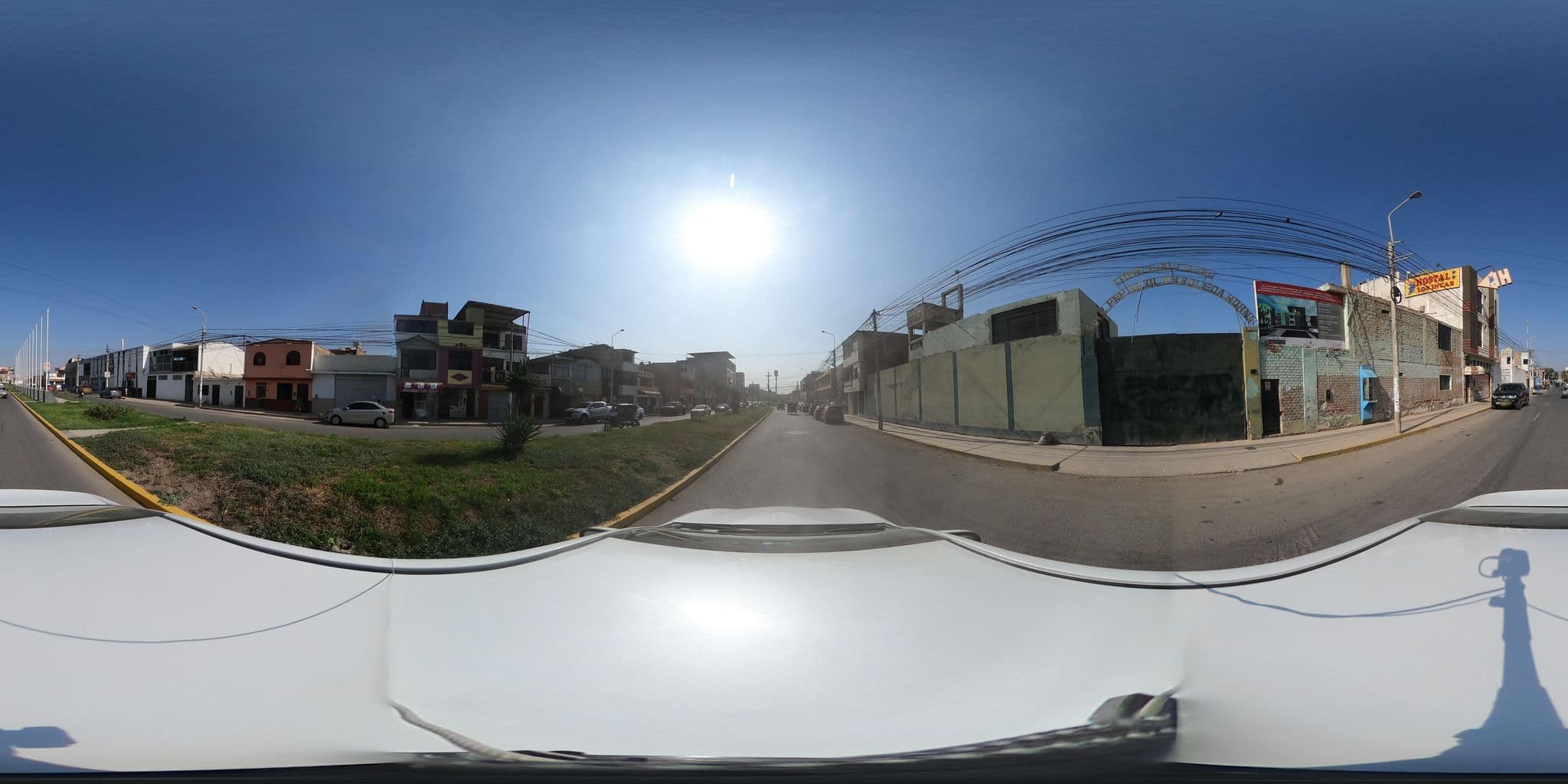 Street view near Hostal Los Incas, Chiclayo — © kaart_2 (CC BY-SA · Mapillary)