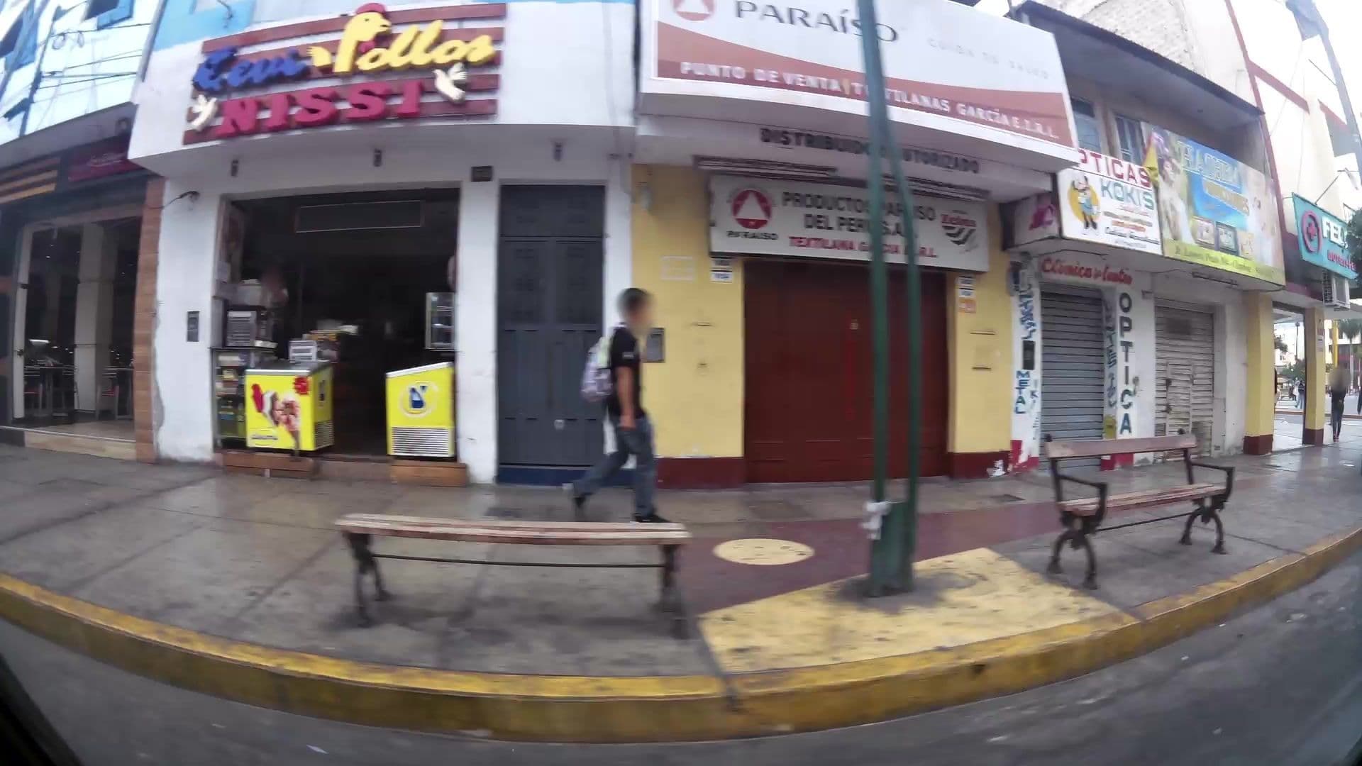 Street view near Hotel D' Carlos, Chimbote — © kaartcam (CC BY-SA · Mapillary)