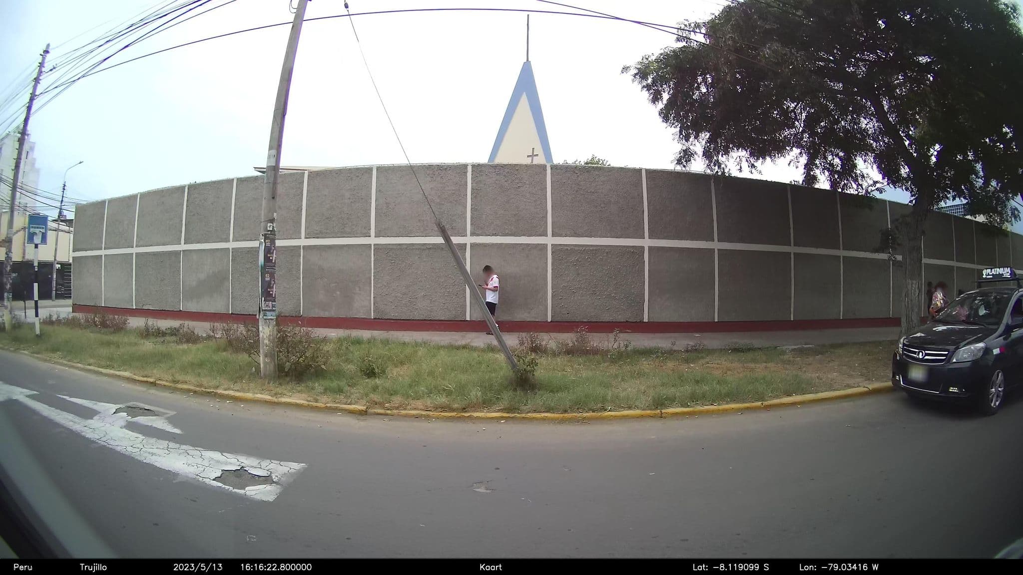 Street view near Hospedaje J Y J, Trujillo — © kaart_2 (CC BY-SA · Mapillary)