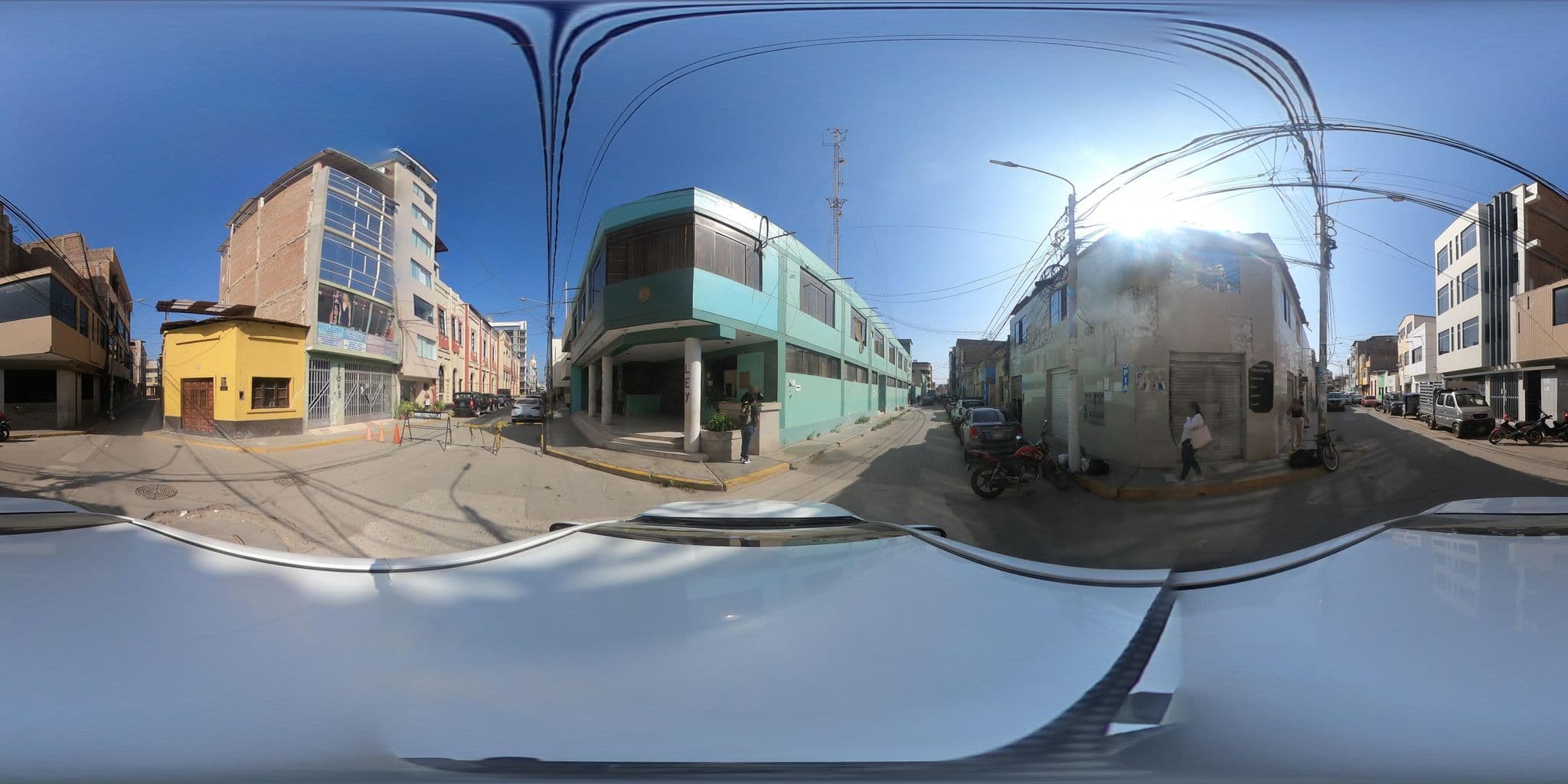 Street view near Hostal Ayapalleck Muchik, Chiclayo — © kaart_2 (CC BY-SA · Mapillary)